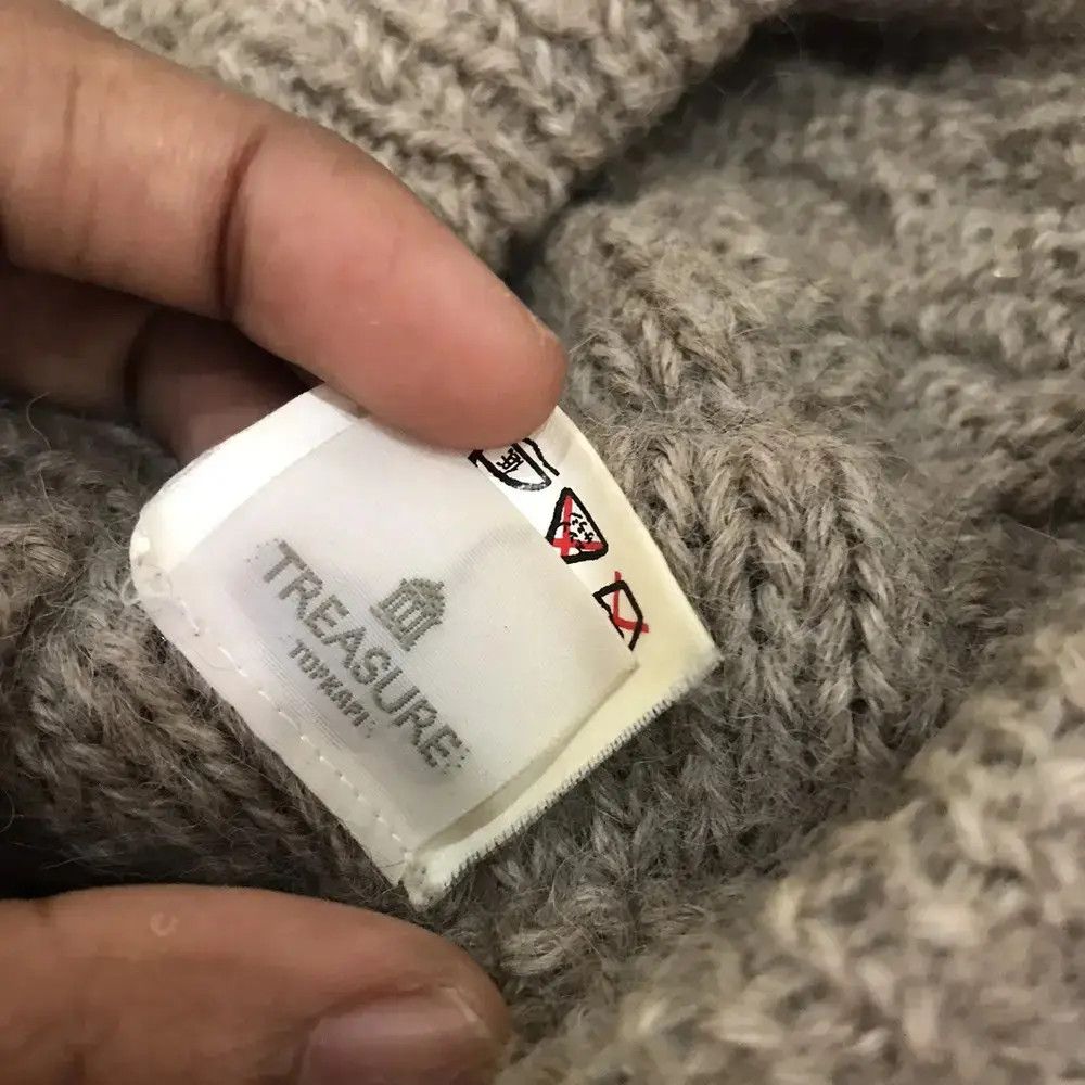 Japanese Brand Treasure Knit Beanie Hat Size ONE SIZE - 5 Thumbnail