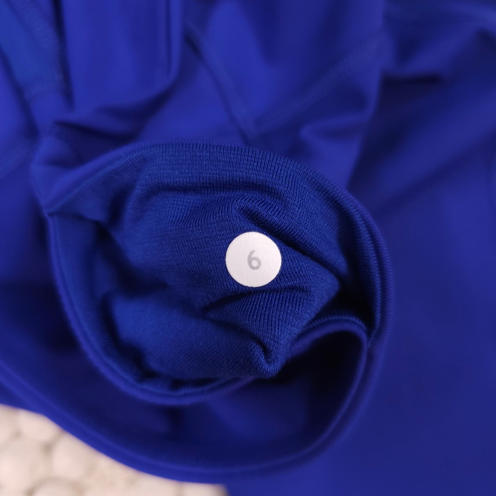 Lululemon Lululemon Drop It Like It's Hot Tight Sapphire Blue Sz 6 Size 28" / US 6 / IT 42 - 4 Thumbnail