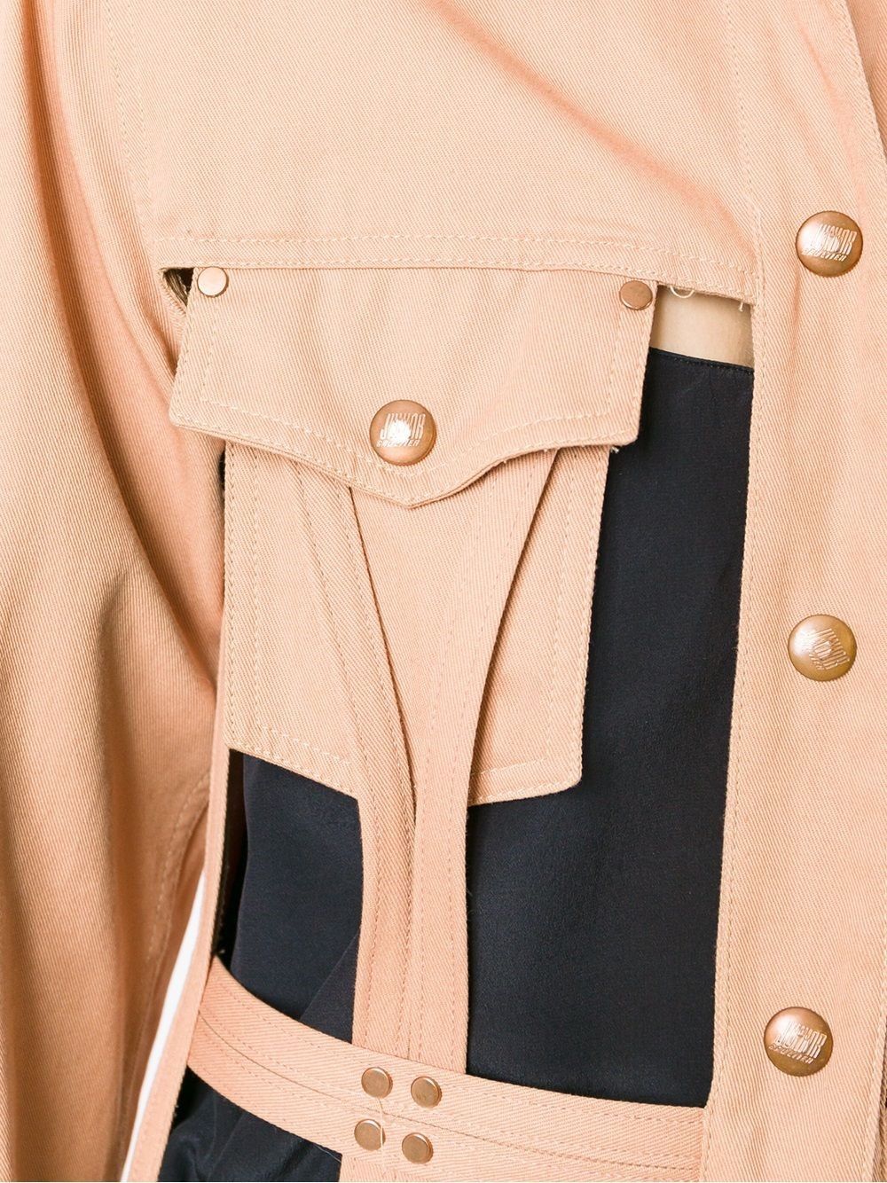 Jean Paul Gaultier Jean Paul Gaultier Cage Corset Cut Out 1989 Top Jacket Coat Size S / US 4 / IT 40 - 5 Thumbnail