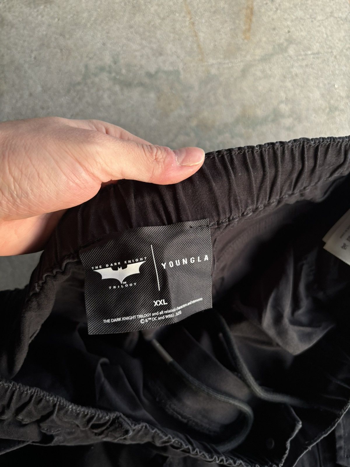YoungLA Young LA X The Dark Knight Collab Baggy Black Cargos Size US 38 / EU 54 - 7 Thumbnail