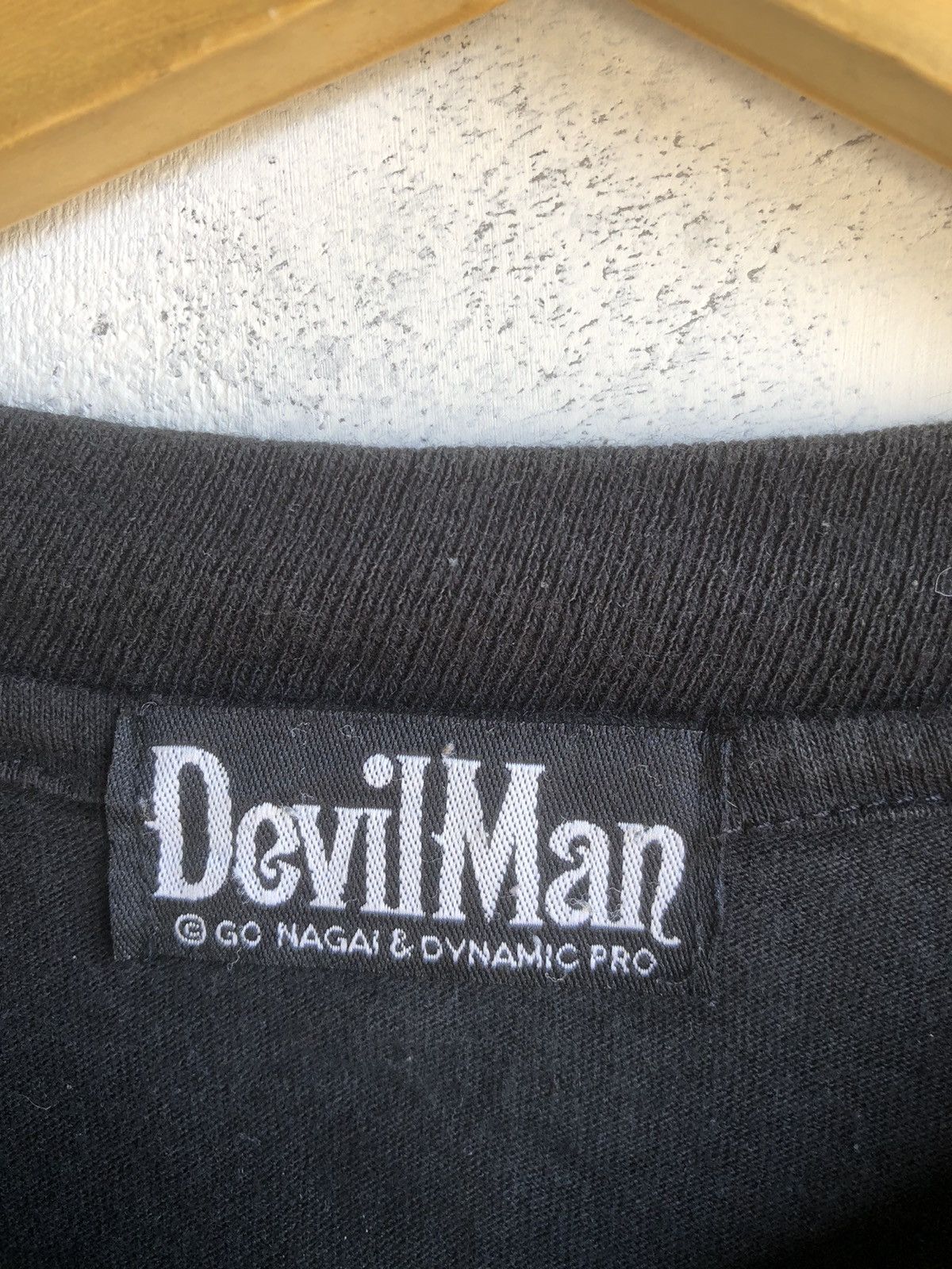 Anime × Japanese Brand × Vintage Vintage Devil Man Big Logo Tshirt Tee Size US M / EU 48-50 / 2 - 9 Thumbnail