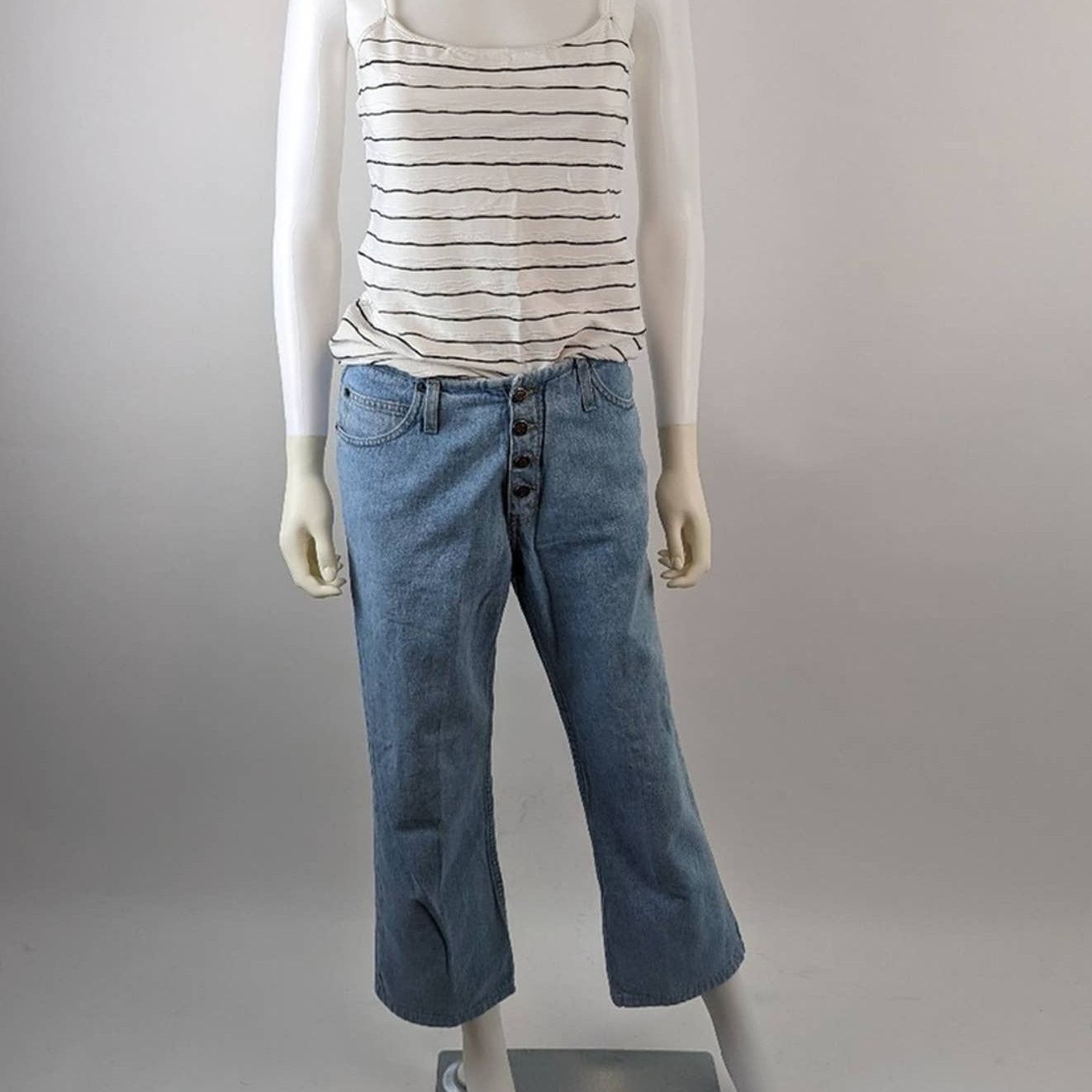 Vintage Vintage County Seat High Rise Button Fly Jean 7/8 Size 28" / US 6 / IT 42 - 1 Thumbnail