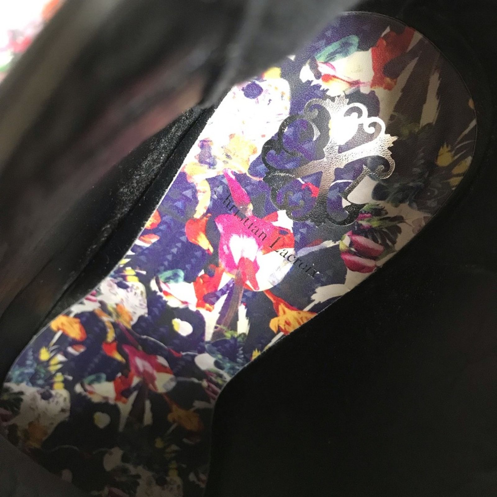 Christian Lacroix Christian Lacroix Cadenza High Heel Open Toe Ankle Booties Size US 9 / IT 39 - 13 Thumbnail