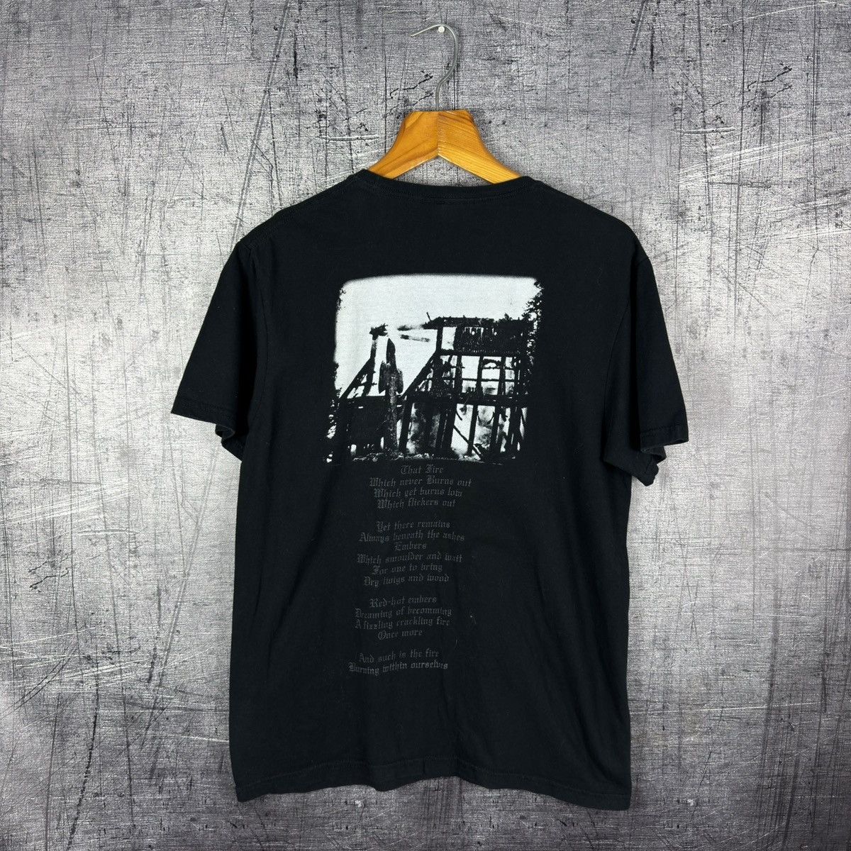 Band Tees Burzum Aske black metal t shirt tee size L Size US L / EU 52-54 / 3 - 4 Thumbnail
