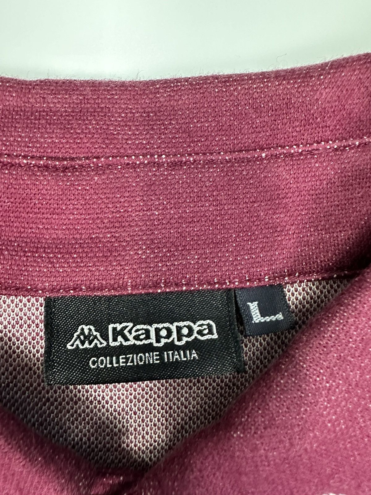 Kappa × Vintage Vintage Kappa Collezione Italia Long Sleeve Polo A648 Size US S / EU 44-46 / 1 - 9 Thumbnail