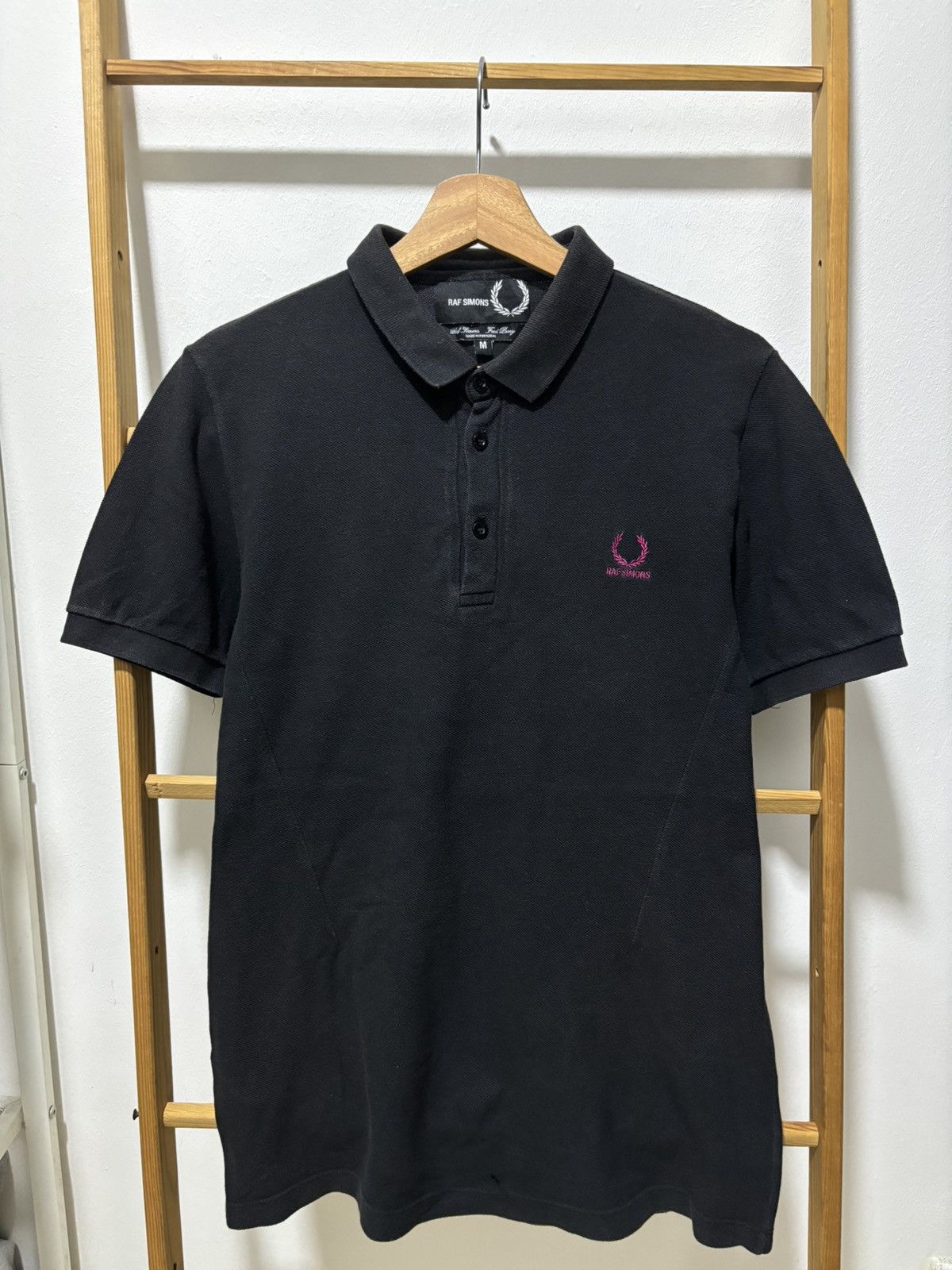 Fred Perry × Raf Simons Raf simon x Fred Perry Embroidery Logo Polo Size US M / EU 48-50 / 2 - 1 Thumbnail