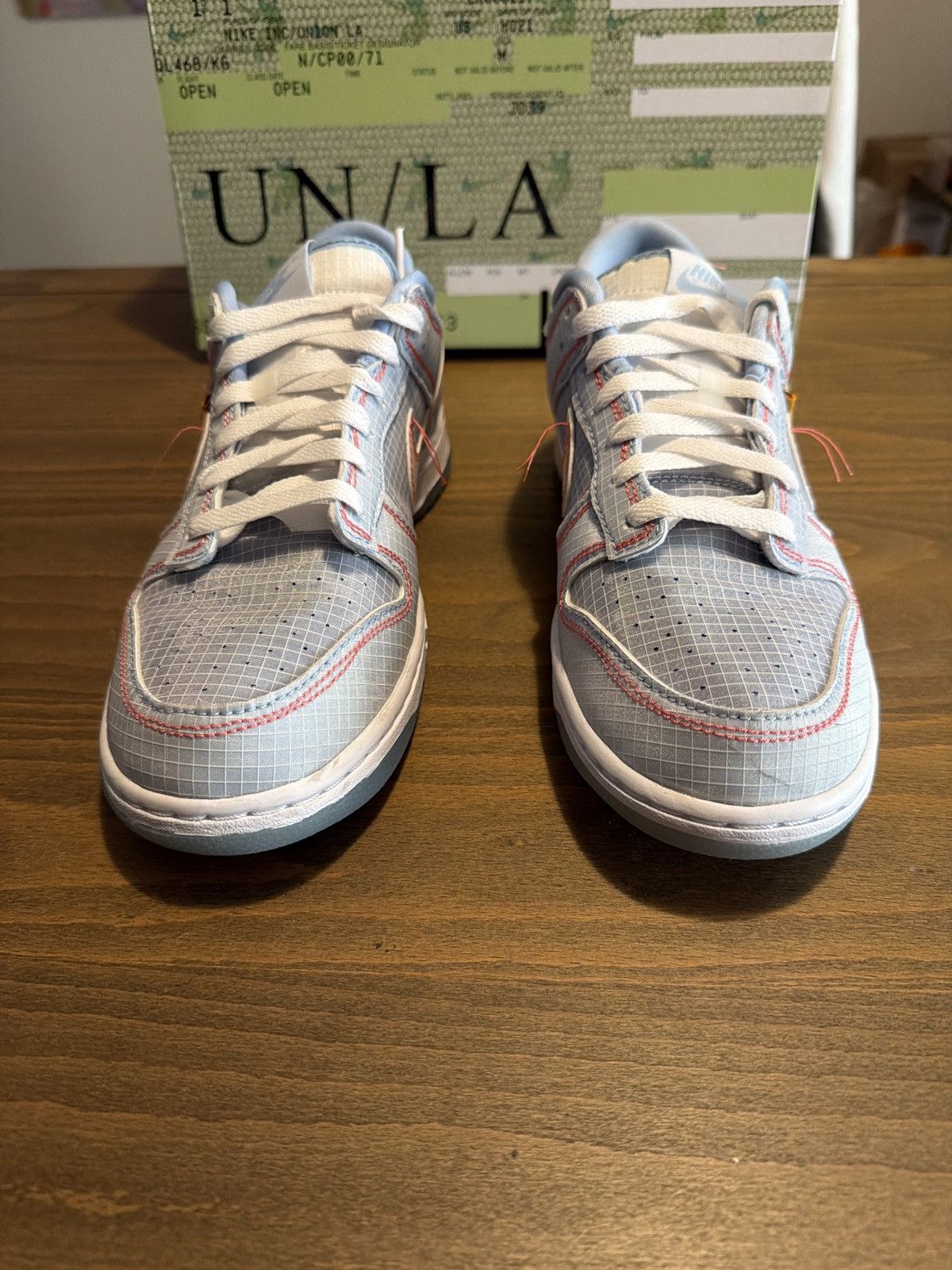 Nike Nike x Union Dunk Argon Size US 8 / EU 41 - 3 Thumbnail