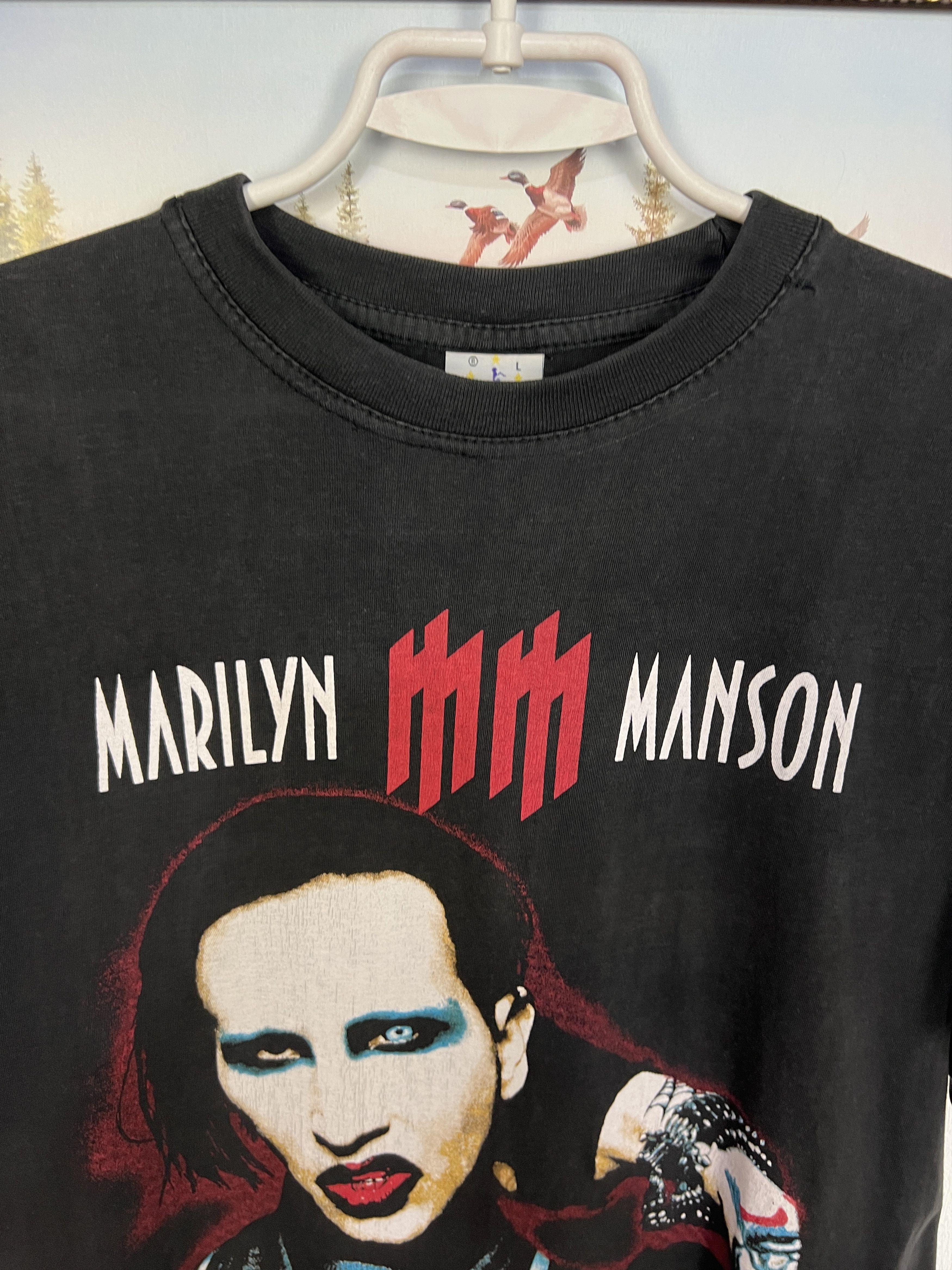 Vintage Vintage 2003 Marilyn Manson Golden Age Of Grotesque Shirt Size US M / EU 48-50 / 2 - 4 Thumbnail