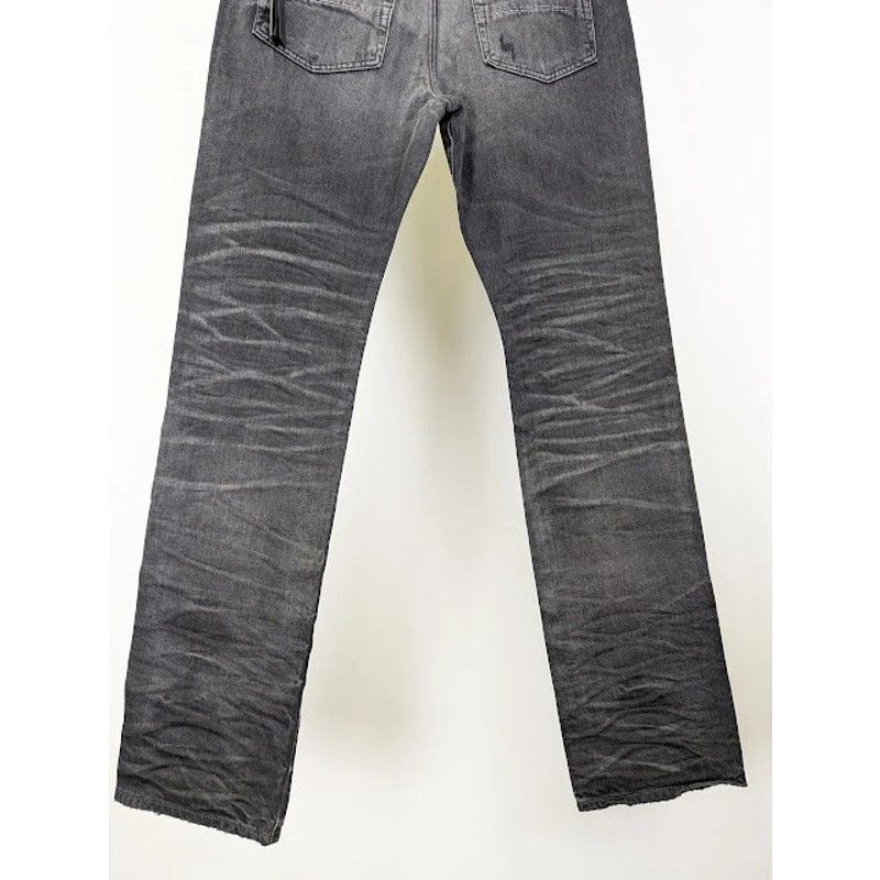 Amiri o1rshd1 Stack Straight Jeans in Faded Black Size US 30 / EU 46 - 13 Thumbnail