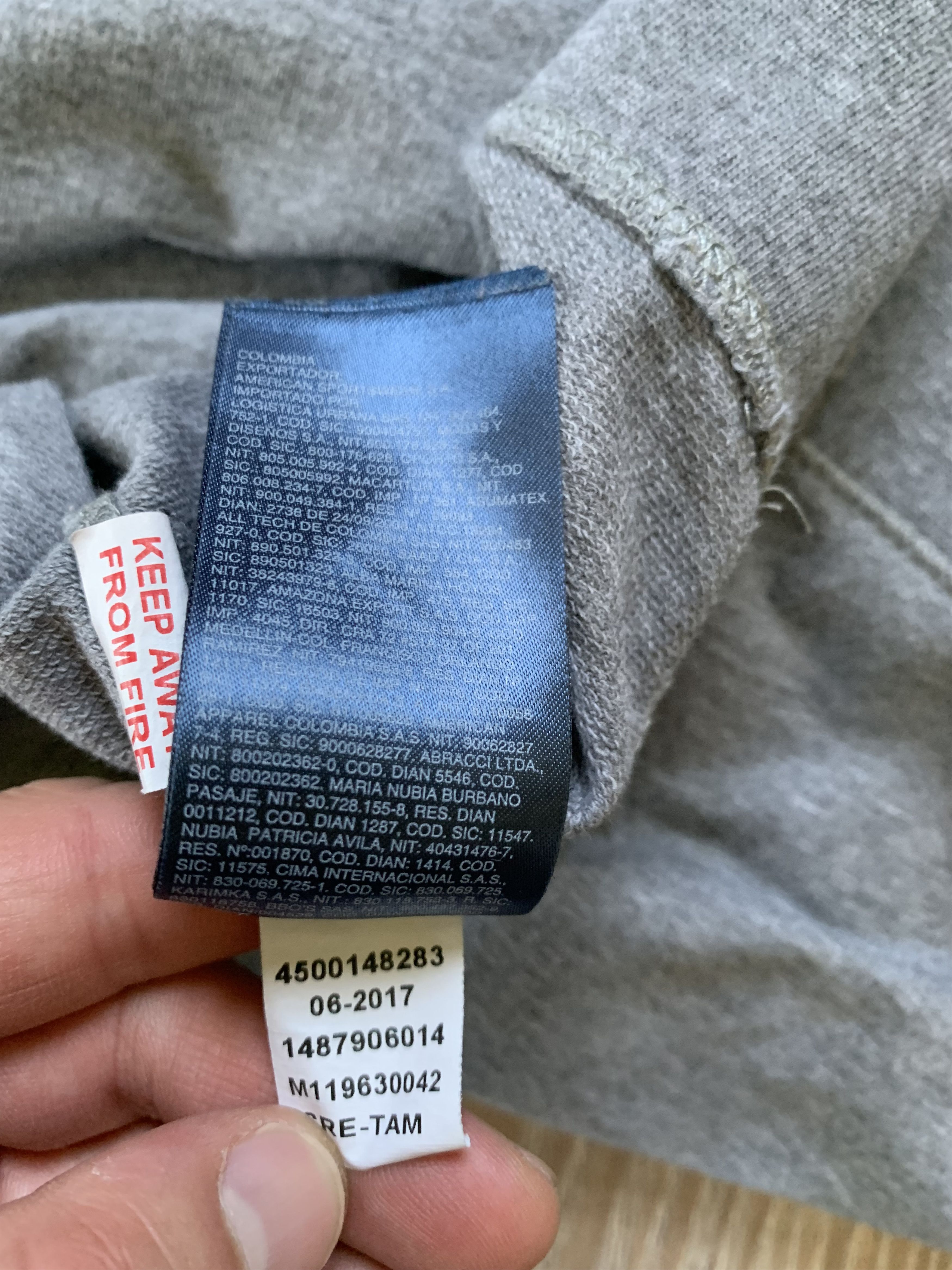 Designer × Tommy Hilfiger Tommy Hilfiger Grey Cotton Sweatshirt Size US M / EU 48-50 / 2 - 7 Thumbnail