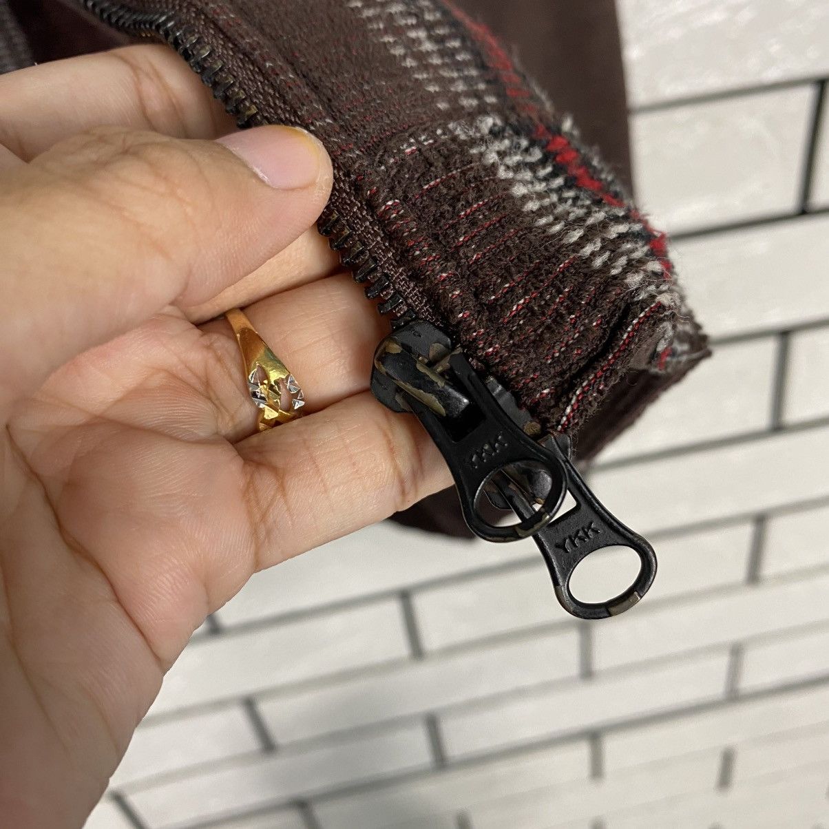 Japanese Brand 📌Herritage Stone Navajo Chimayo Zipper Hoodie Native Design Size US M / EU 48-50 / 2 - 18 Thumbnail