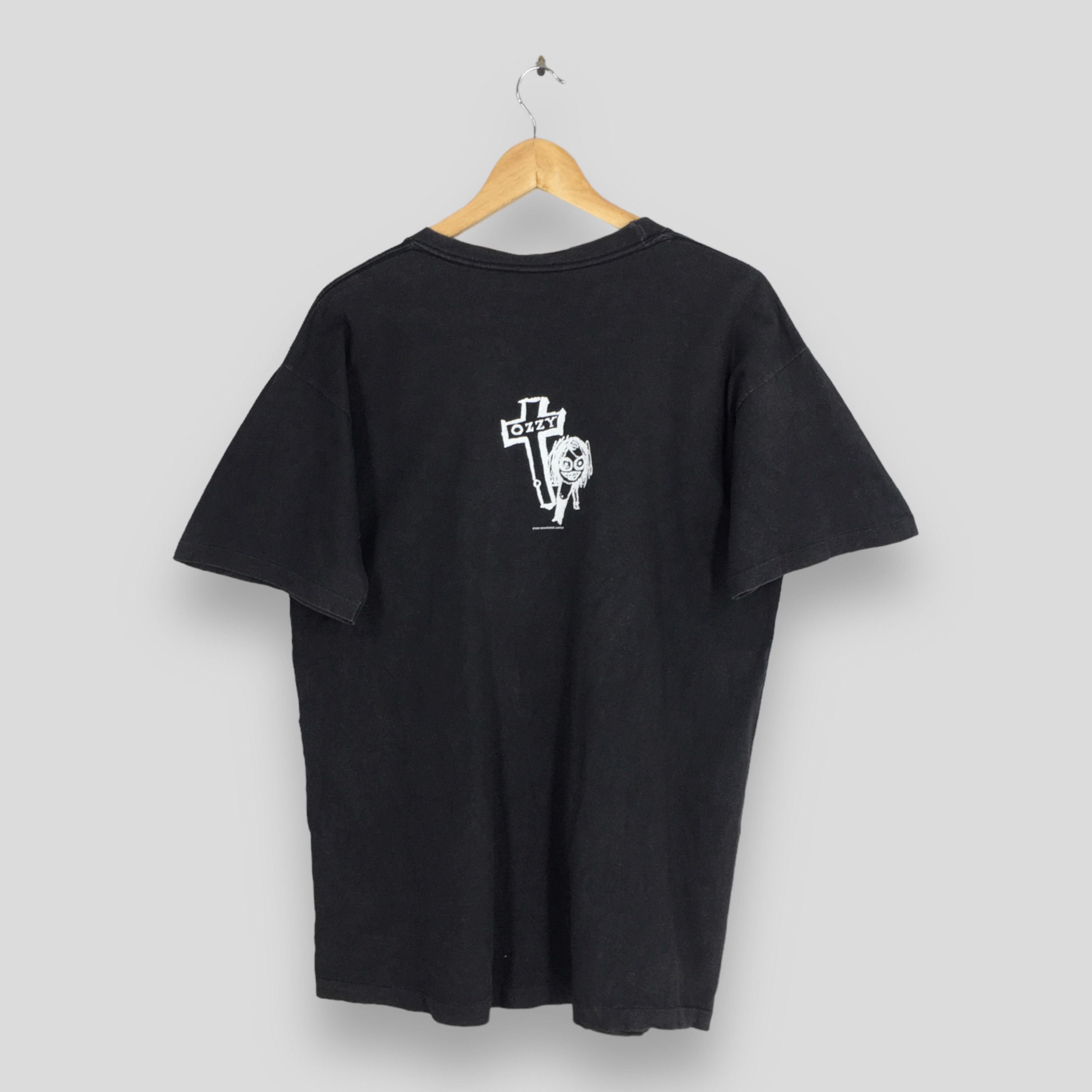 Band Tees Vintage 90s Ozzy Osbourne Metal Black Sabbath T shirt Medium Size US M / EU 48-50 / 2 - 5 Thumbnail