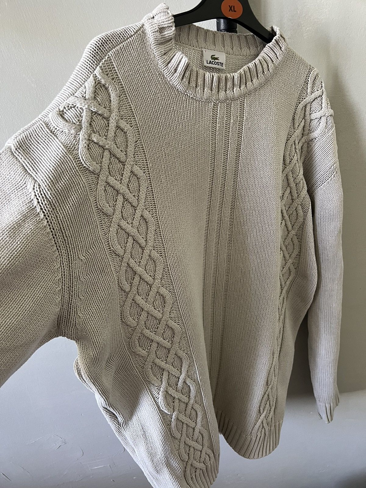 Lacoste Lacoste vintage knitted sweater 90s wool rare archive Size US XL / EU 56 / 4 - 5 Thumbnail