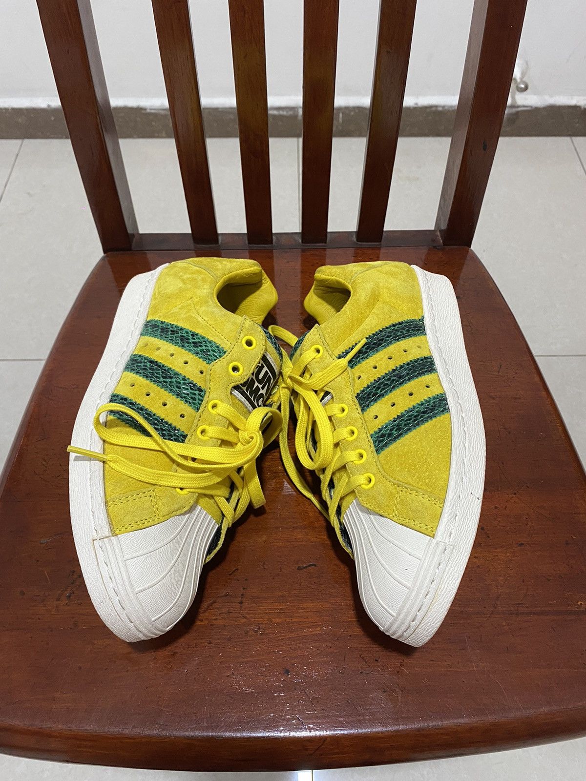 Adidas × RUN DMC Vintage 80s Adidas Ultra Star x Run DMC Size US 6.5 / EU 39-40 - 4 Thumbnail