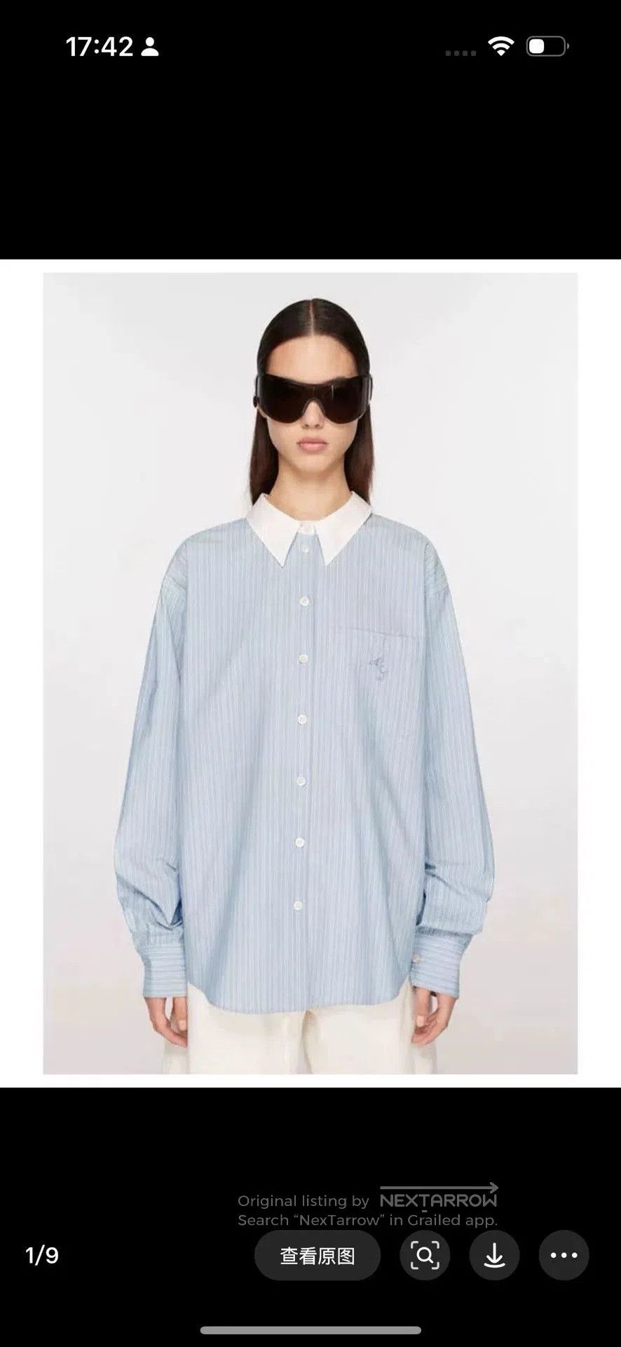 Acne Studios Acne Studios Striped Collared Long. Size US M / EU 48-50 / 2 - 5 Thumbnail