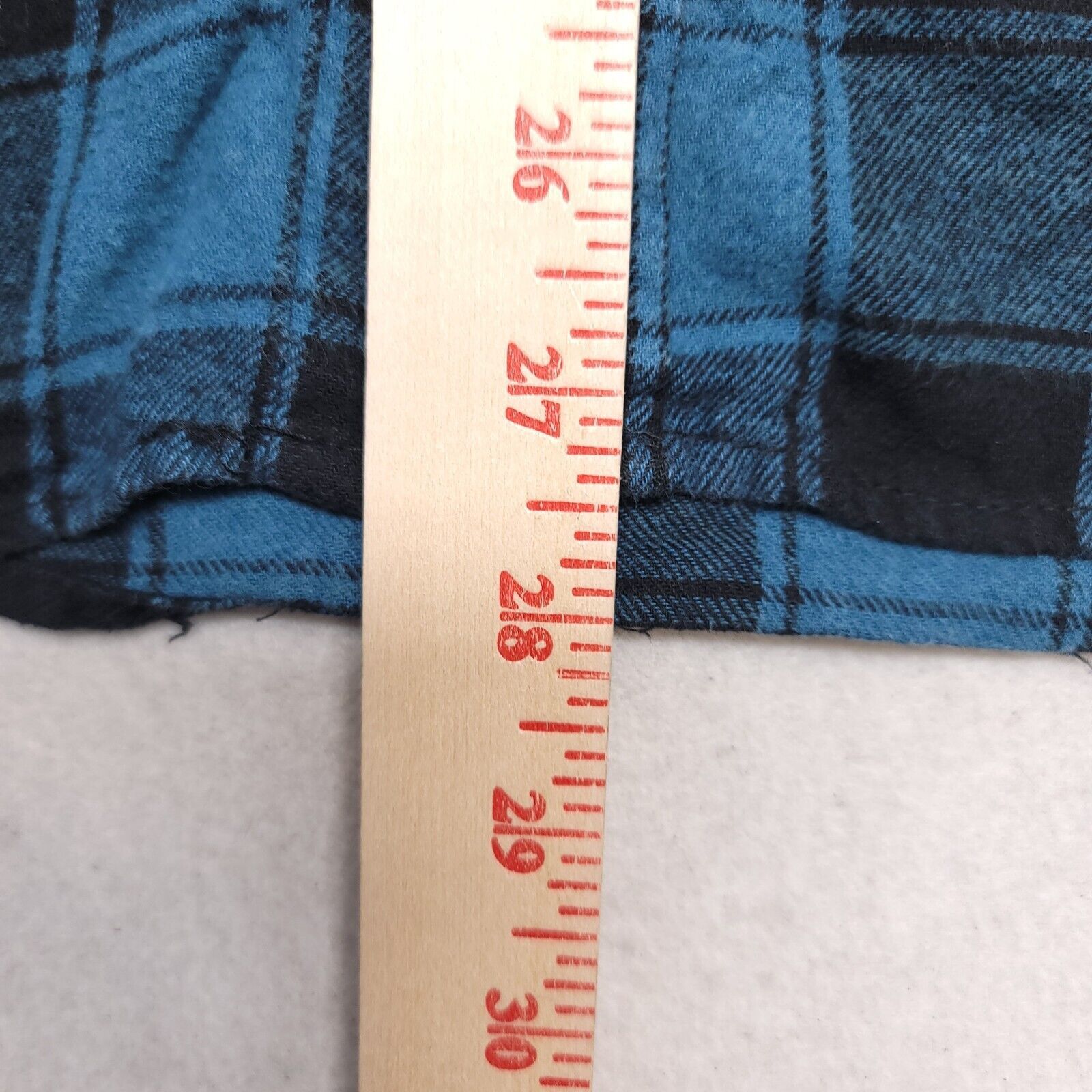 Carbon Carbon Buffalo Check Flannel Mens Size Small S Blue Black Size US S / EU 44-46 / 1 - 7 Thumbnail