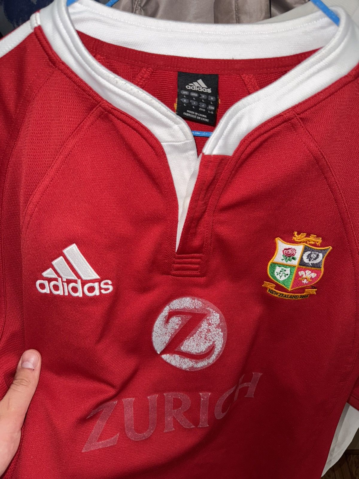 Adidas Adidas 2005 Zurich Jersey Size US L / EU 52-54 / 3 - 4 Thumbnail