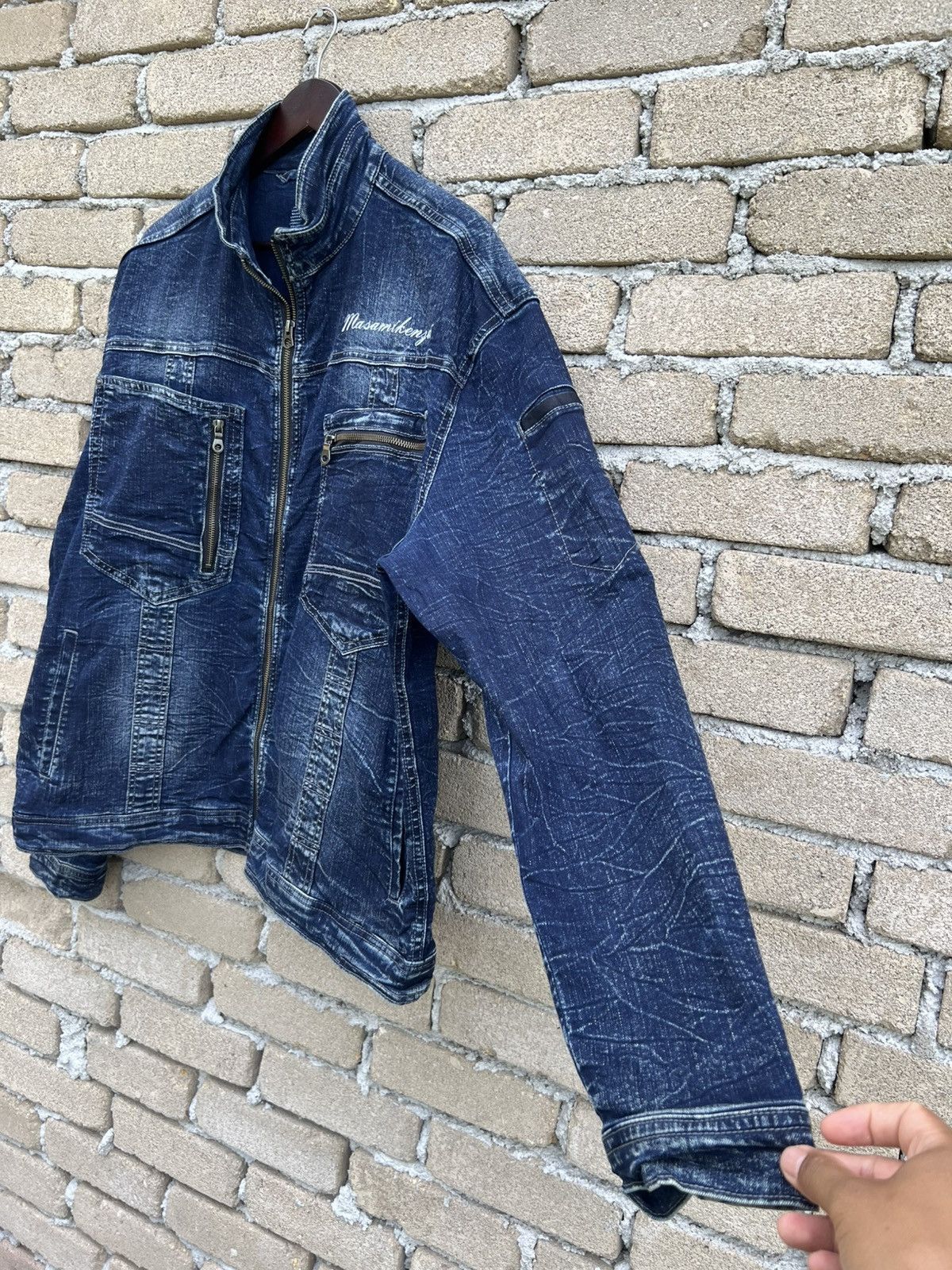 Japanese Brand Grancisco Masamikenzai Workwear Style Jacket Size US L / EU 52-54 / 3 - 8 Thumbnail
