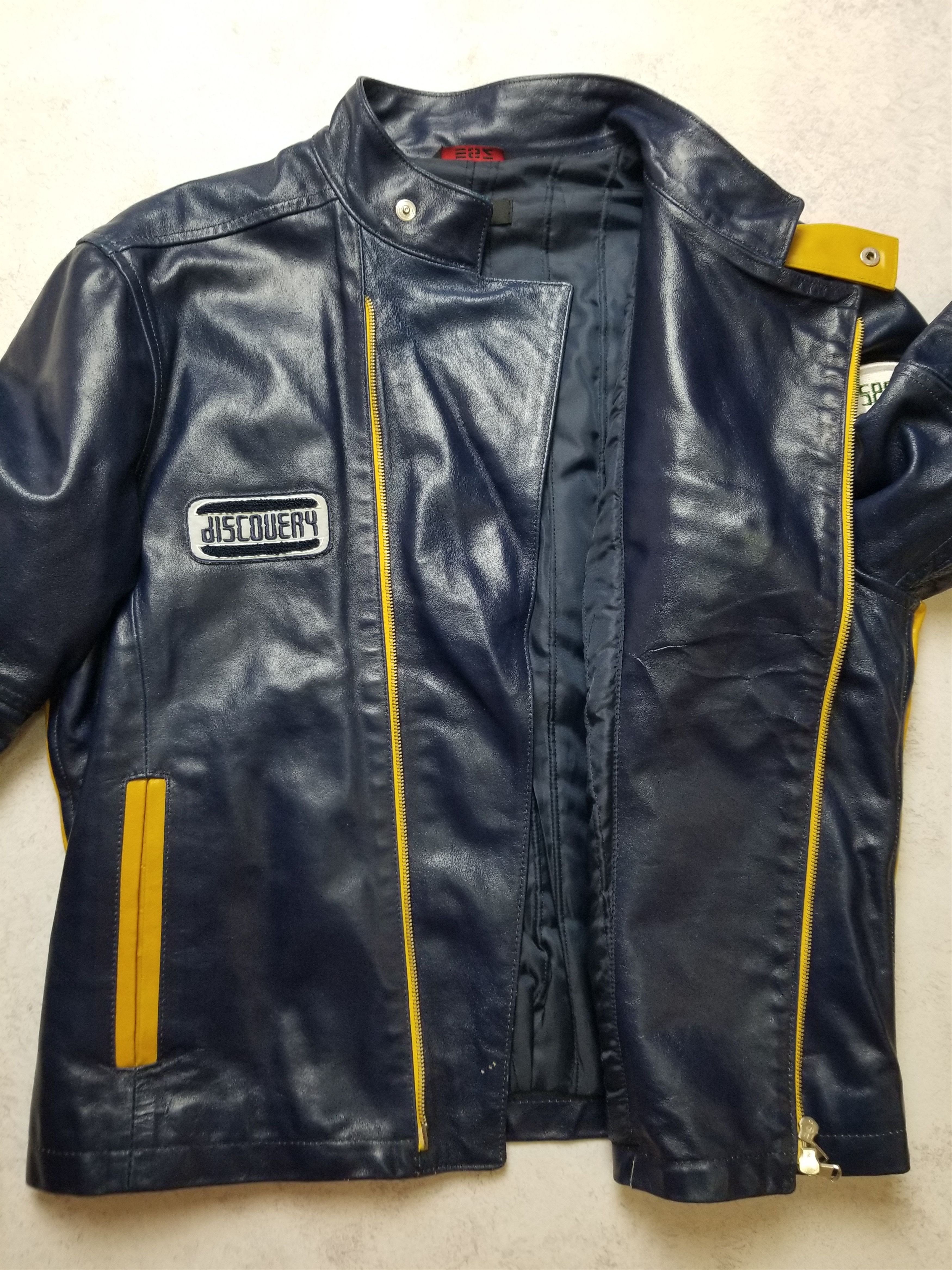 Other Y2K Essenza Vera Pelle Leather Motobiker Jacket Unisex Size US M / EU 48-50 / 2 - 5 Thumbnail