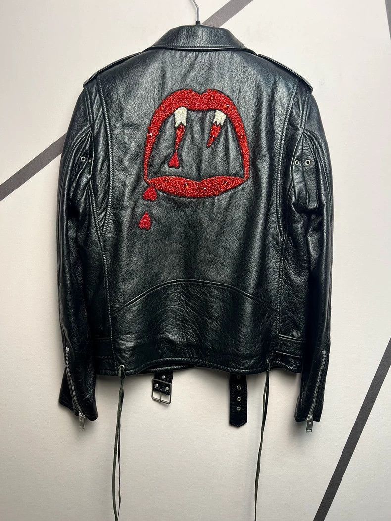 Saint Laurent Paris Saint laurent slp L17 blood tooth leather