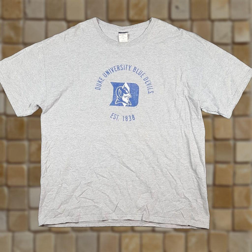 Vintage VINTAGE Duke University Blue Devils Basketball Men XL T-Shirt Gray Size US XL / EU 56 / 4 - 1 Thumbnail