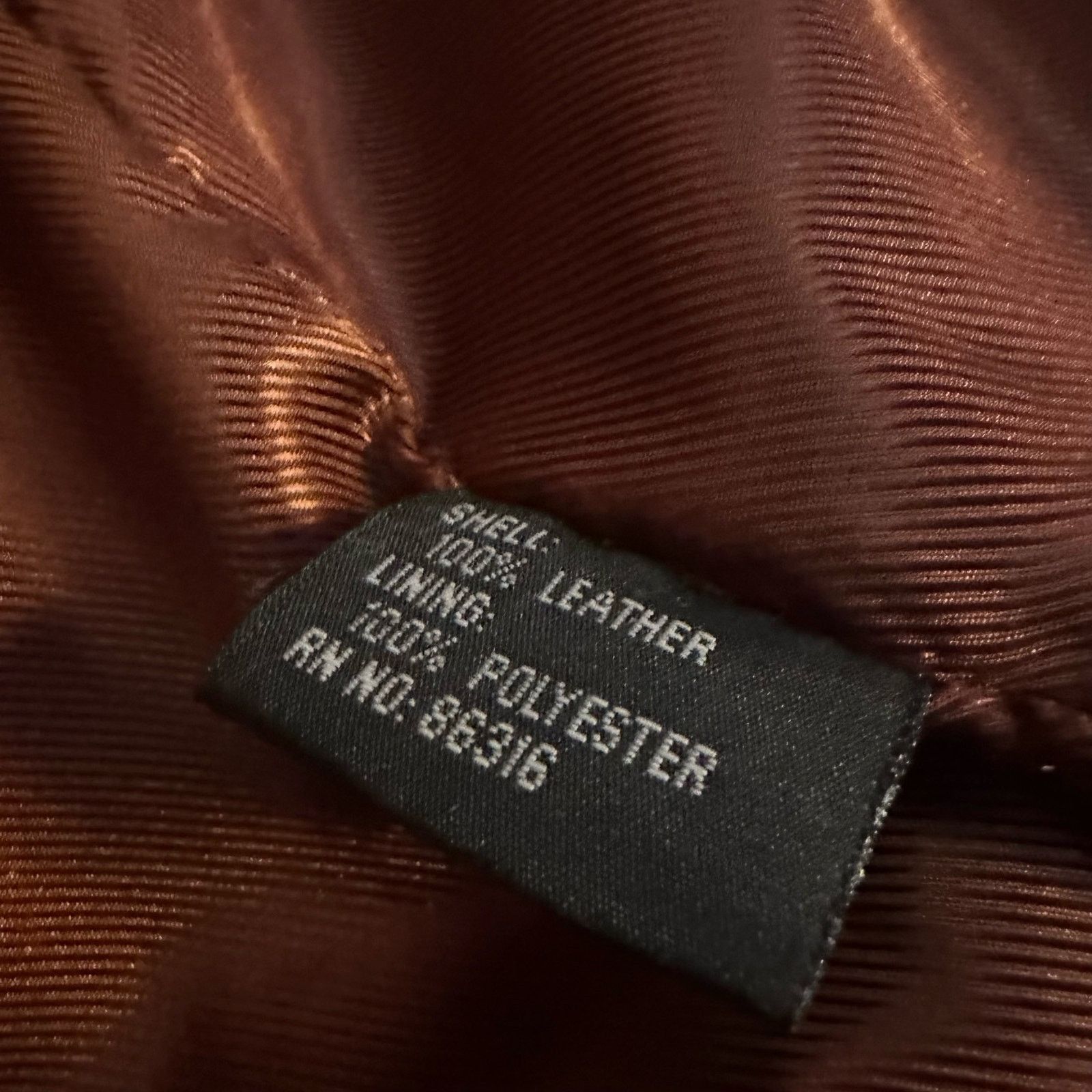 Vintage Vintage 90s Cognac Tan Leather Cropped Jacket Size S / US 4 / IT 40 - 11 Thumbnail