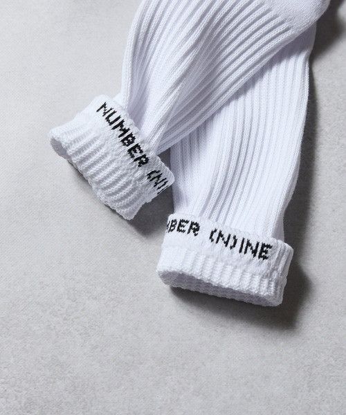 Number (N)ine Number nine PLAIN 2 PACK RIB TABI SOCKS Size ONE SIZE - 4 Thumbnail