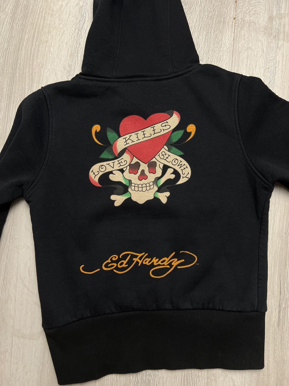 Christian Audigier × Ed Hardy Ed hardy cropped hoodie love kills Size M / US 6-8 / IT 42-44 - 4 Thumbnail