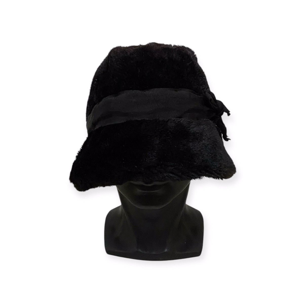 Japanese Brand Japanese Brand Fleece Bucket Hat Size ONE SIZE - 1 Thumbnail