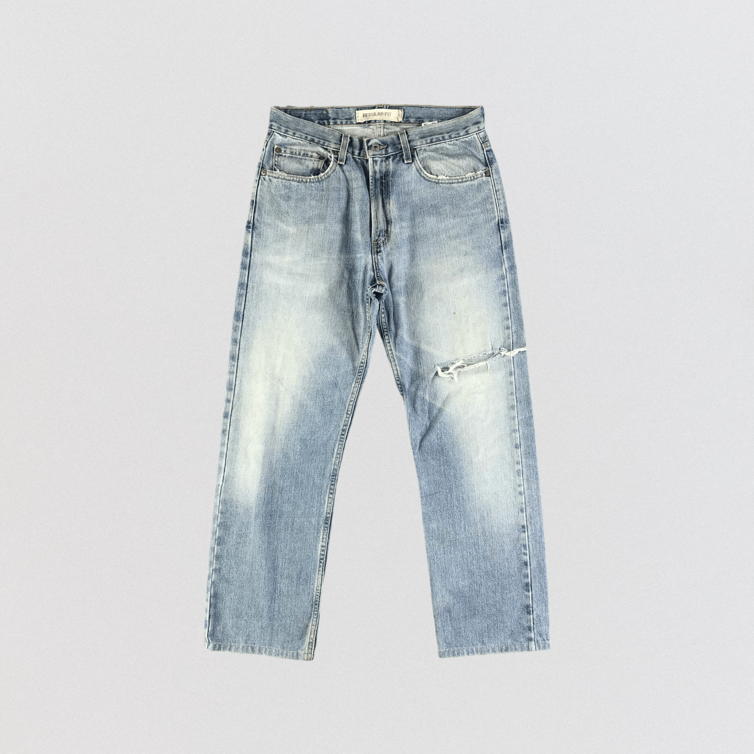 Levi's × Vintage Vintage Light Wash Levis 505 Jeans-JM3321 Size US 32 / EU 48 - 1 Thumbnail