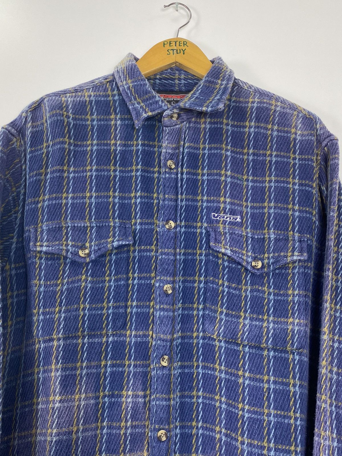 Flannel × Vans × Vintage Vintage Vans Faded Flannel Size US L / EU 52-54 / 3 - 5 Thumbnail