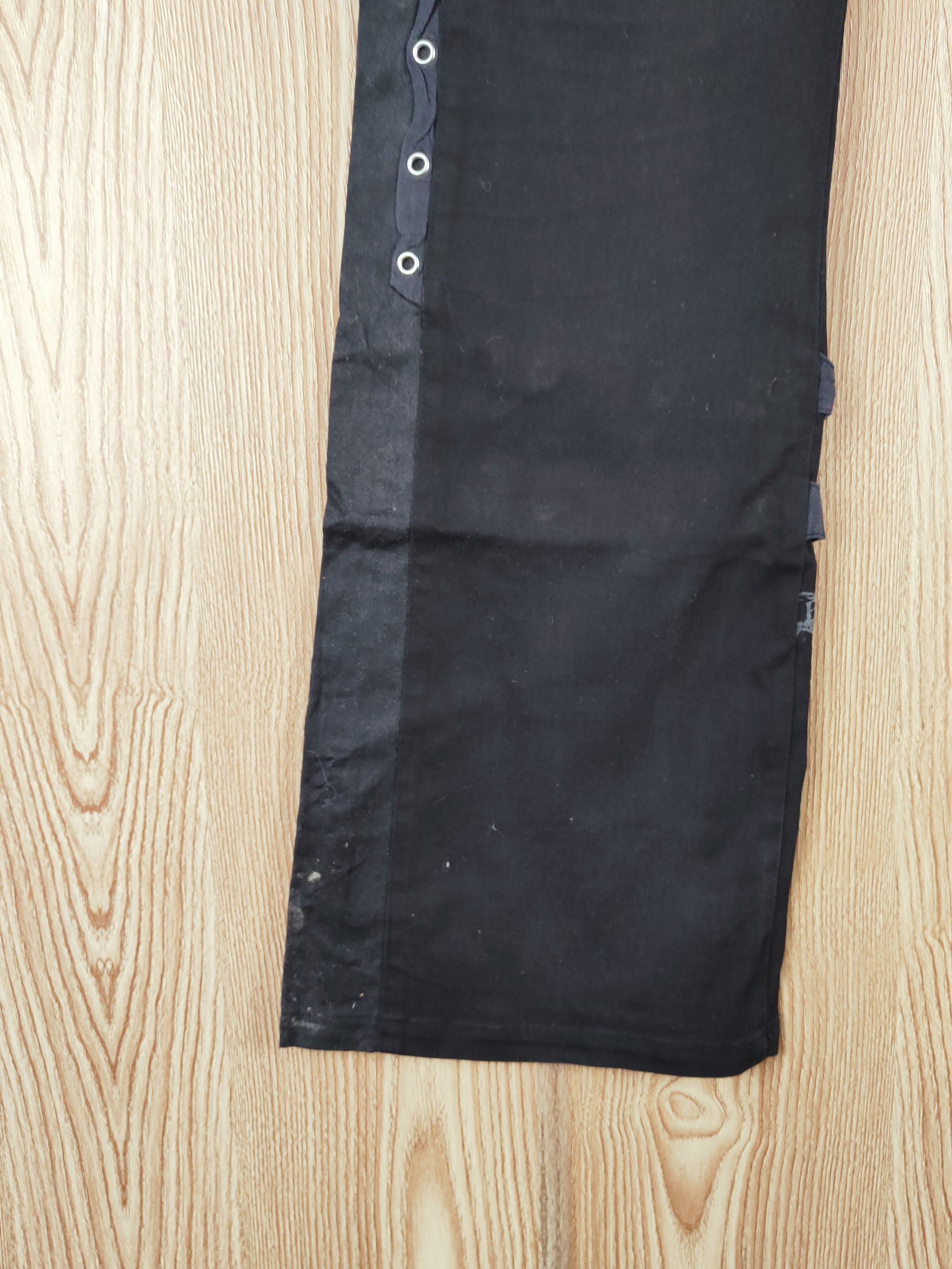 If Six Was Nine DL Sixh Black punk Multipocket Casual Pants #W076 Size 30" / US 8 / IT 44 - 9 Thumbnail