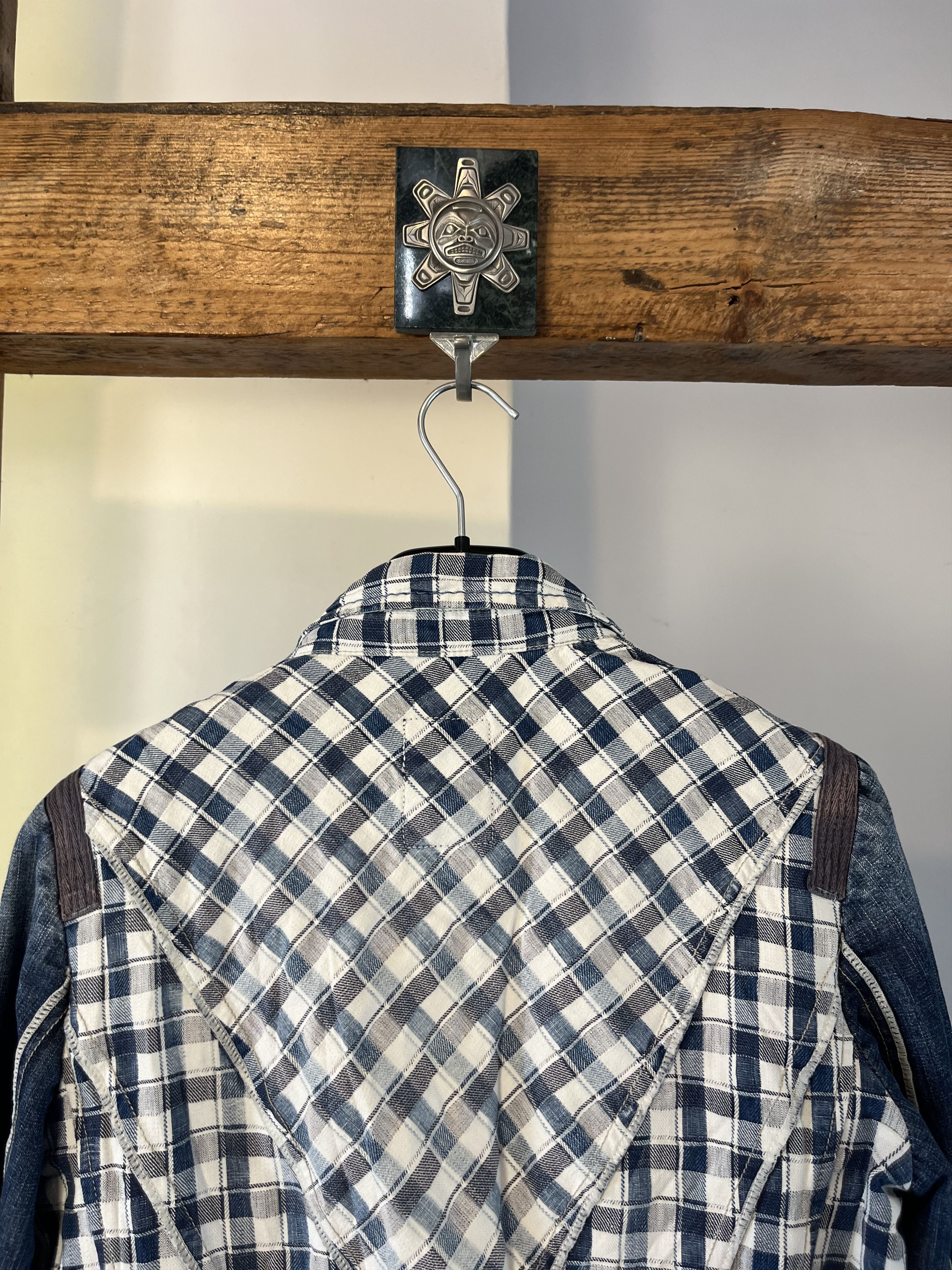 Designer × Marithe + Francois Girbaud × Vintage 90s Marithe Francois Girbaud Blazer Jacket Size S / US 4 / IT 40 - 9 Thumbnail