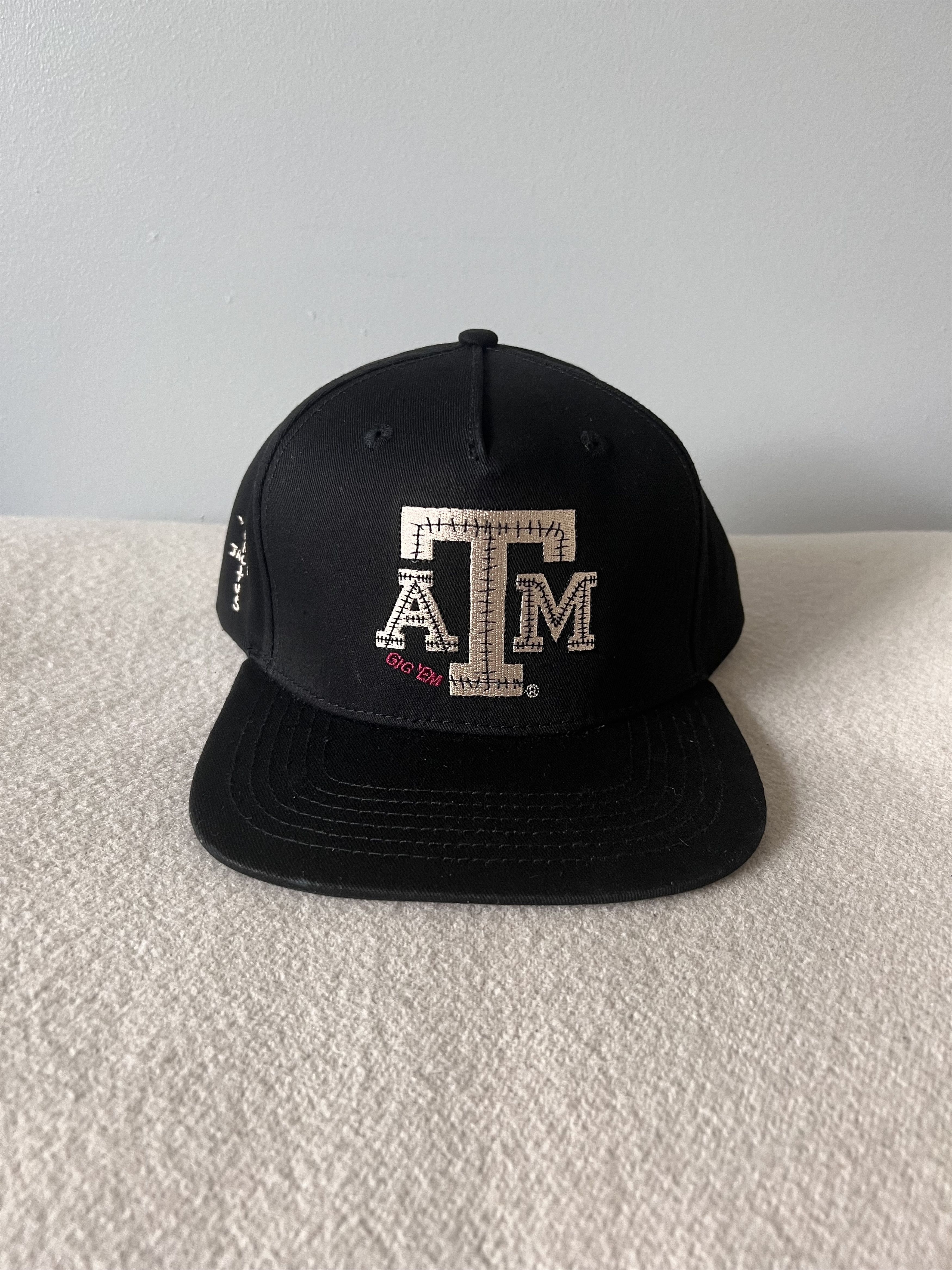 image of Mitchell Ness x Travis Scott Mitchell & Ness Texas A&m Snapback Hat in Brown, Men's