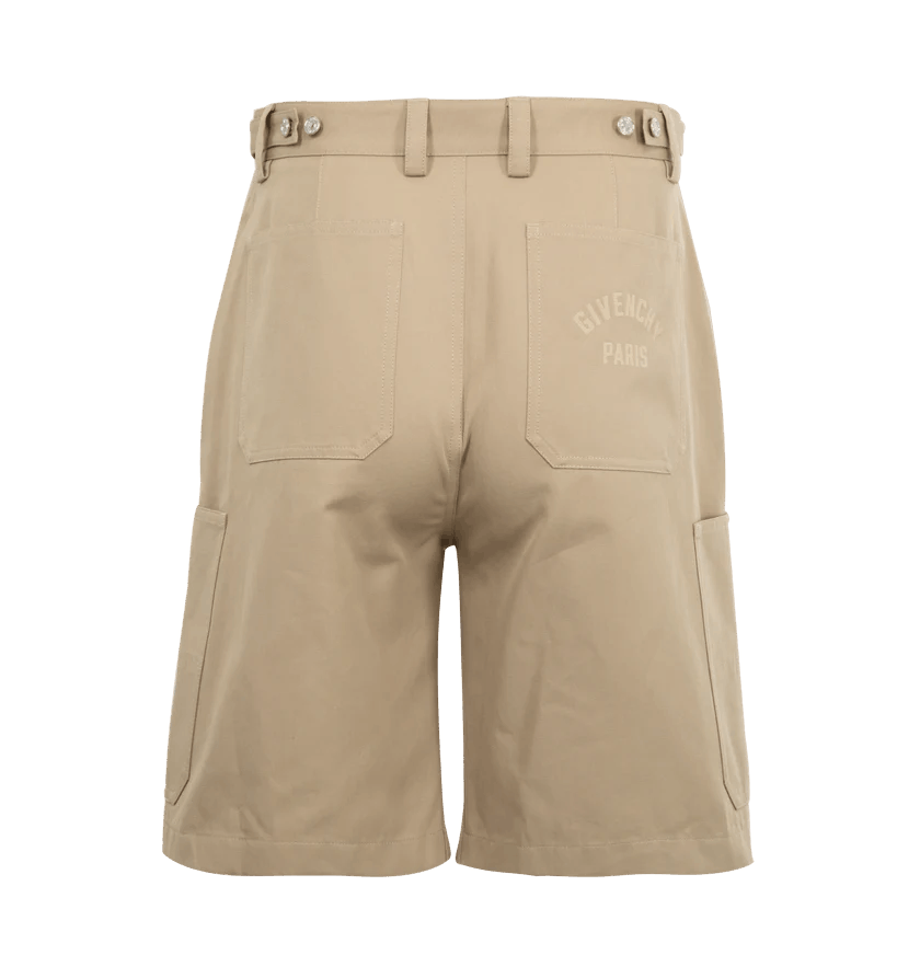 Givenchy o1h1sh11225 Long Short Patch Pockets in Beige Size US 32 / EU 48 - 2 Thumbnail