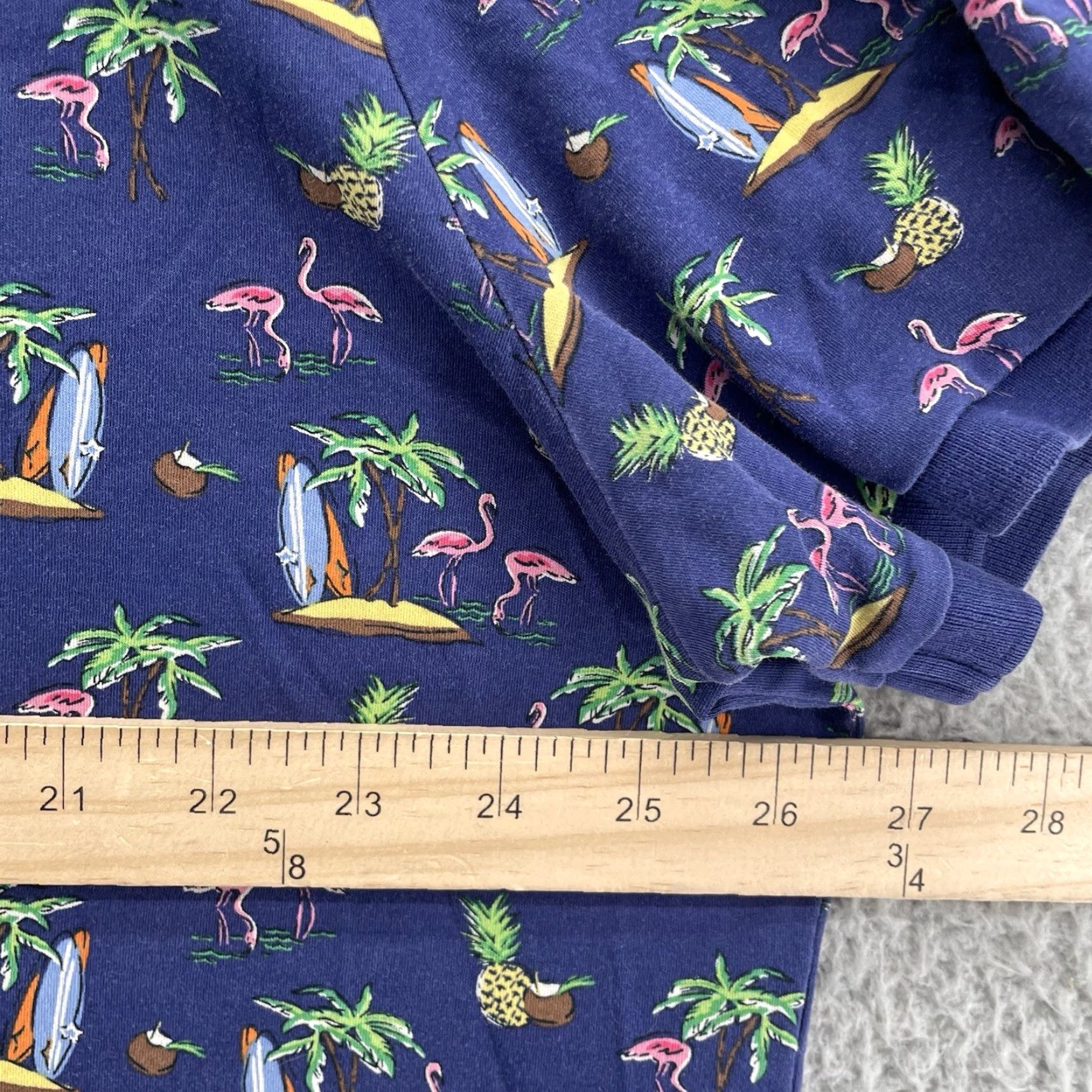 Ralph Lauren Ralph Lauren Polo Shirt Men’s XXL Blue Classic Fit Preppy Surf Flamingo Academia Shirt Size US XXL / EU 58 / 5 - 6 Thumbnail