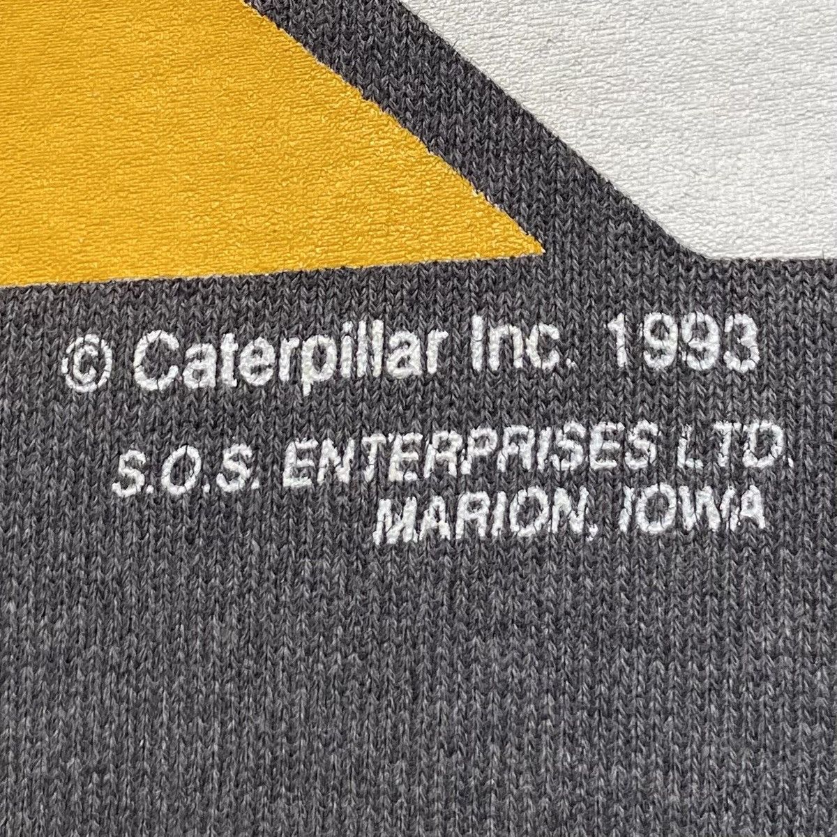Vintage Vintage Brand Carterpillar Made In Usa Sweatshirt 1990s Size US M / EU 48-50 / 2 - 9 Thumbnail
