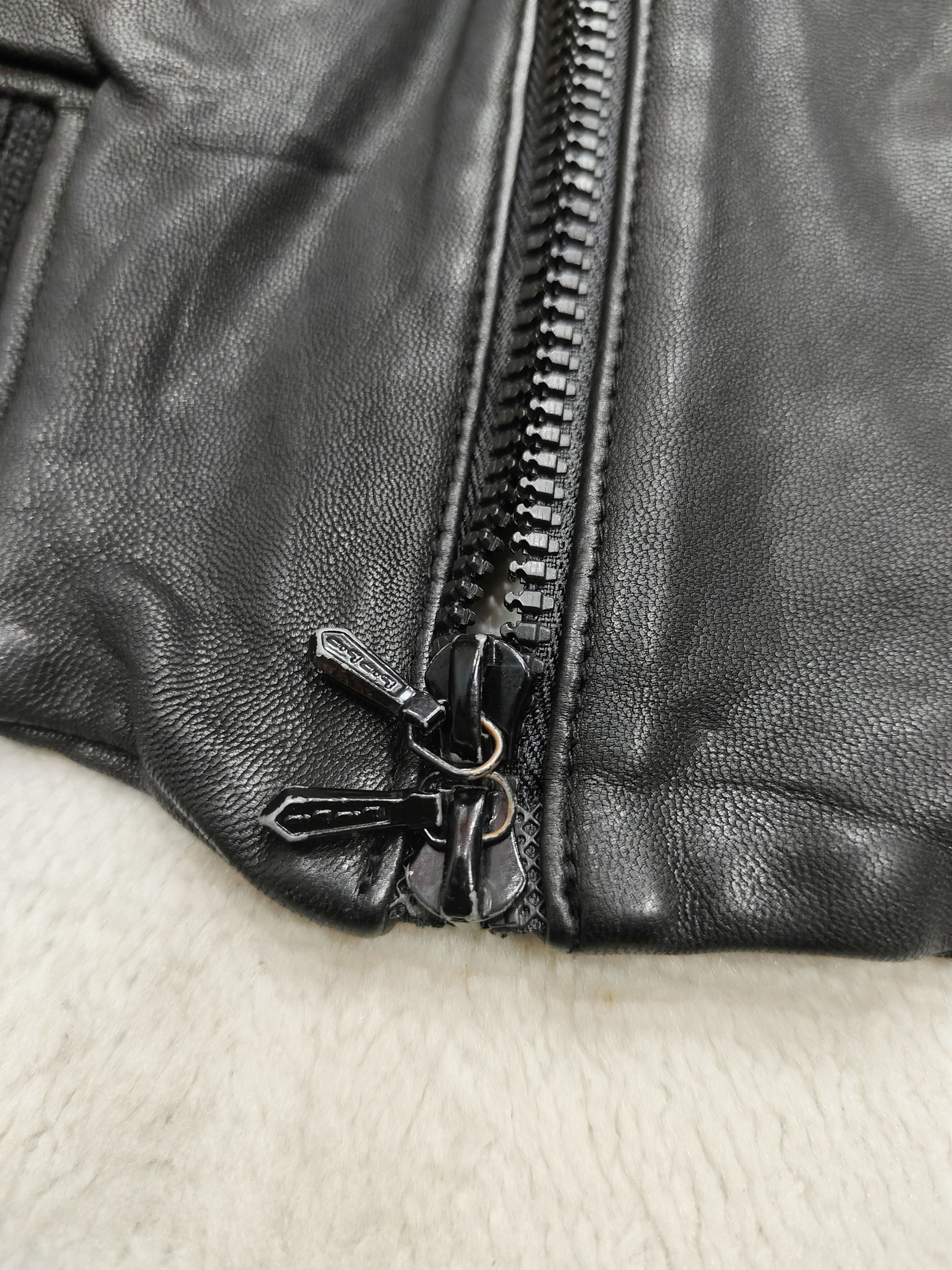 Japanese Brand LAT 40.8- Minimal Italian Cut Lambskin Slim Leather Jacket Size US M / EU 48-50 / 2 - 5 Thumbnail