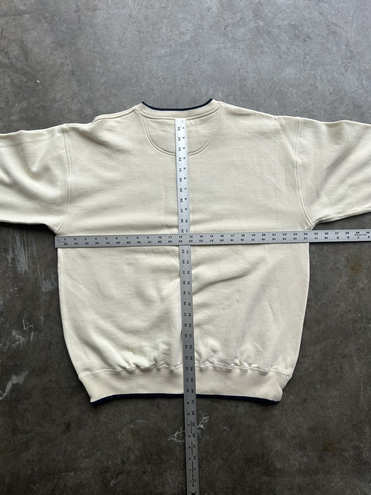 Croft & Barrow × Vintage Vintage 90s/Y2K C&B Cream Golf Sweater Size US L / EU 52-54 / 3 - 5 Thumbnail