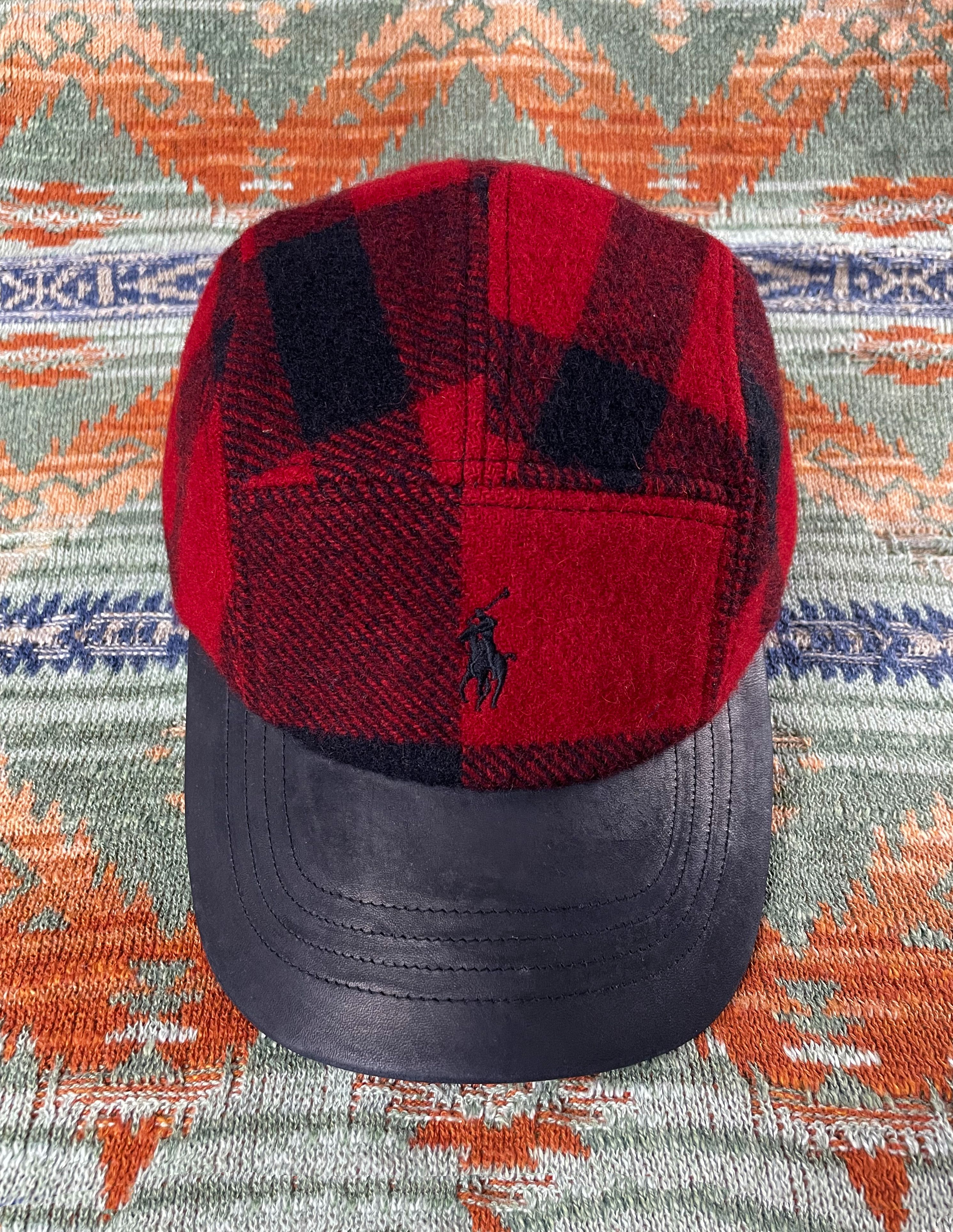 Polo Ralph Lauren Ralph Lauren 5 panels Wool Leather Baseball Hat Cap Size ONE SIZE - 1 Thumbnail