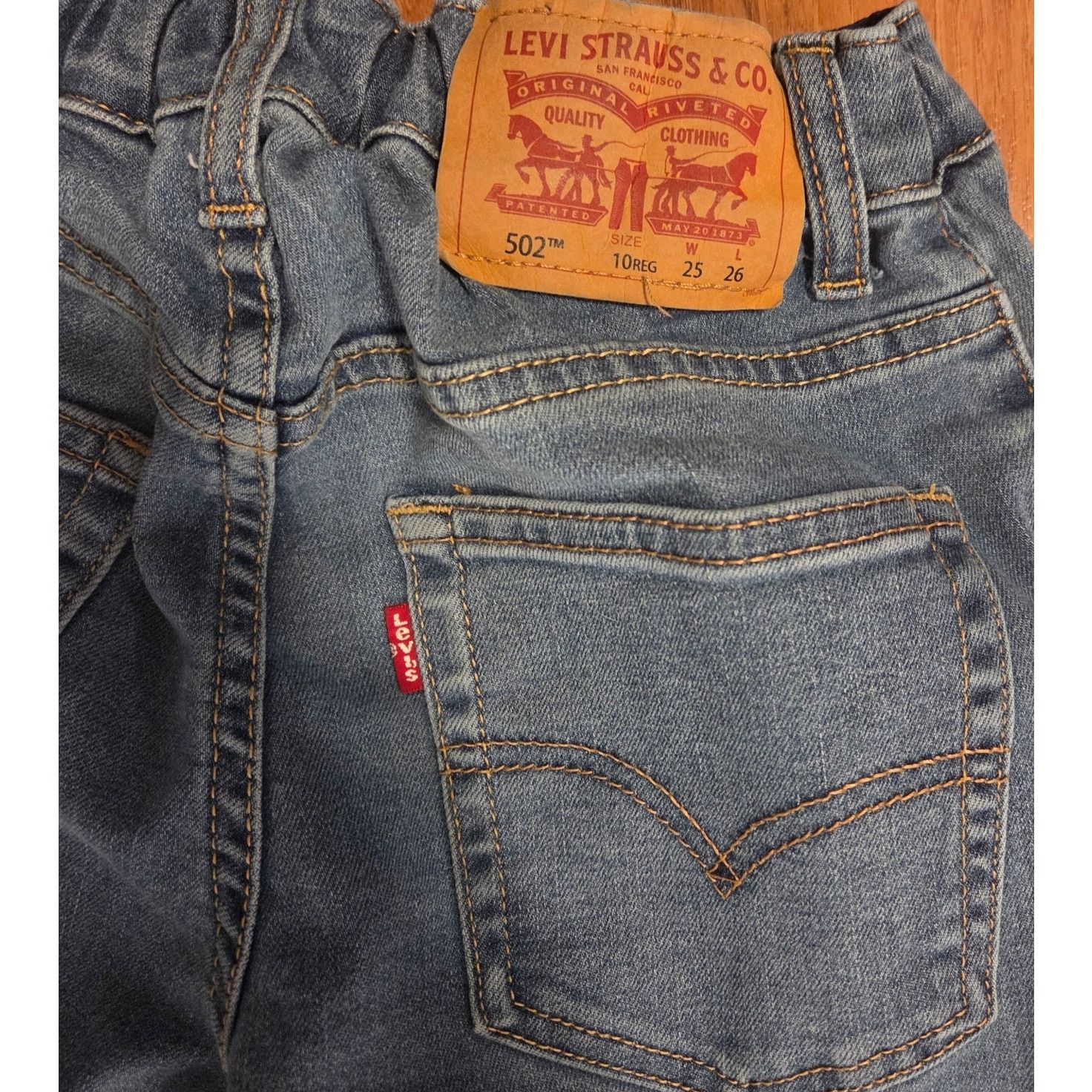 Levi's Levi's 502 Regular Fit Denim Jeans - Boy's Size 25x26 Size US 26 / EU 42 - 4 Thumbnail