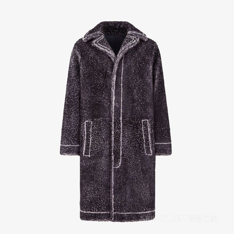 Fendi o1B3y1r0526 Coat in Purple Size US M / EU 48-50 / 2 - 1 Thumbnail