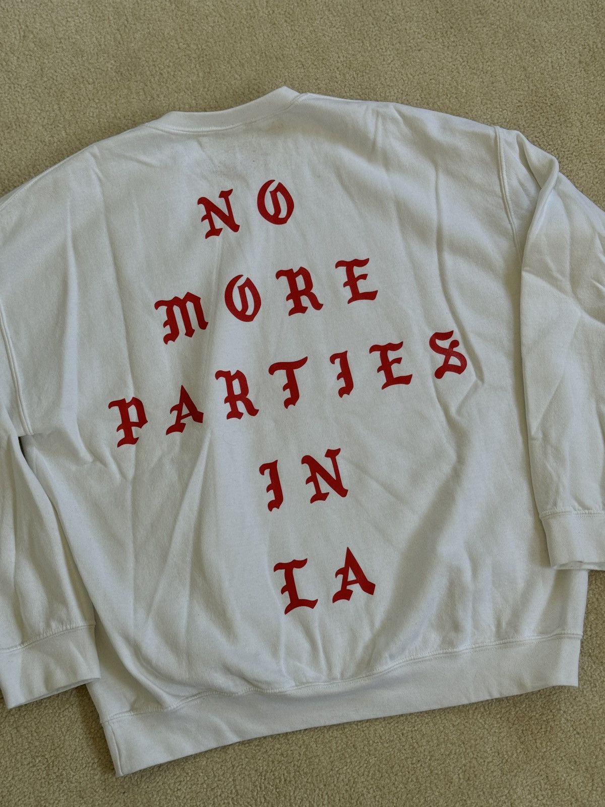 Kanye West No More Parties Crew Size US XXL / EU 58 / 5 - 3 Thumbnail