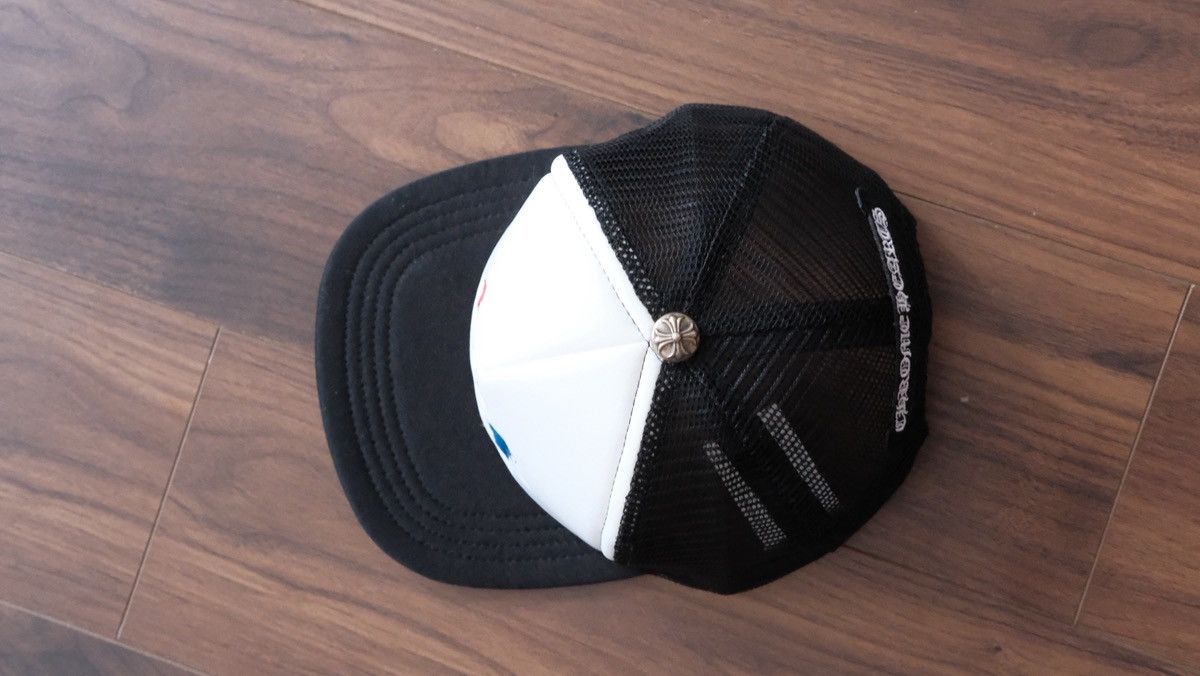 Chrome Hearts Chrome Hearts Trucker Hat Leather Cross Patches Size ONE SIZE - 3 Thumbnail