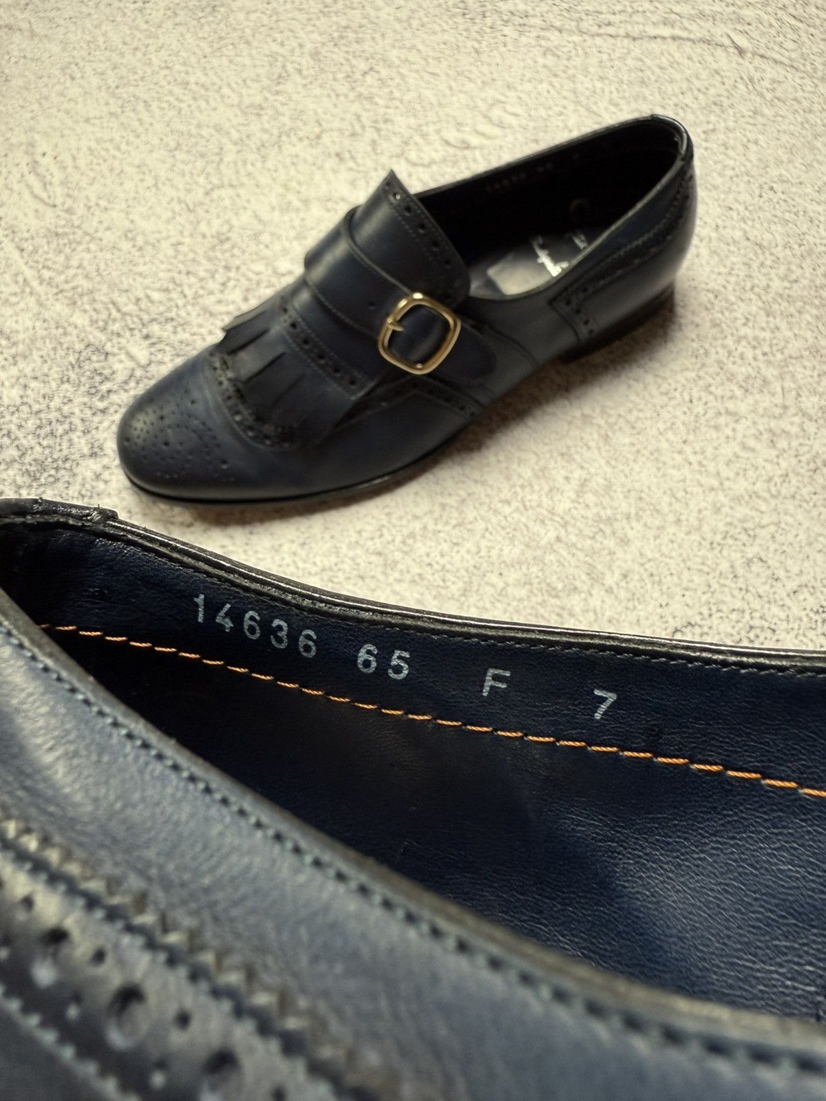 Santoni Santoni Loafers Formal Leather Shoes Boots Luxury Style Rare Size US 7 / EU 40 - 15 Thumbnail