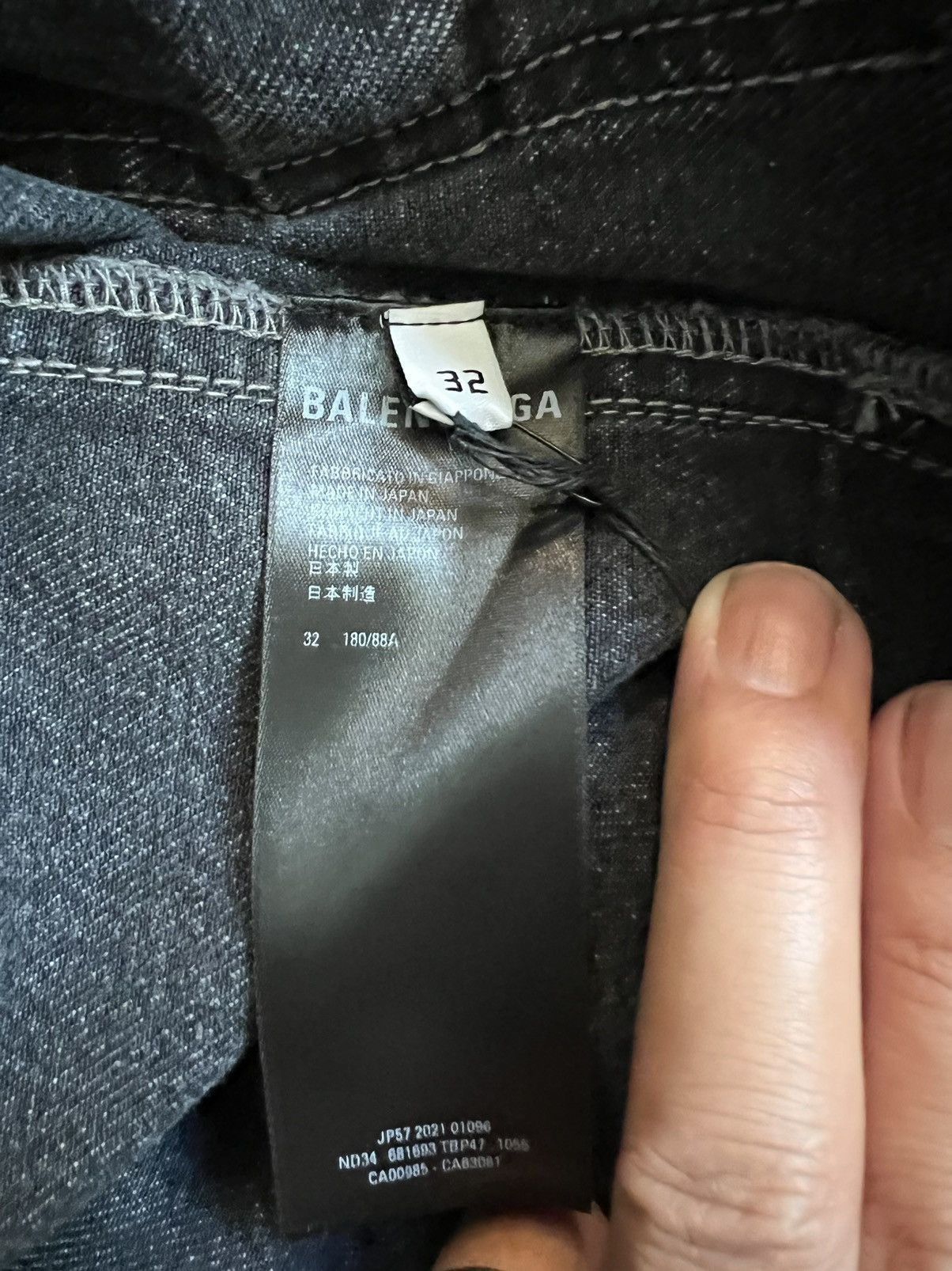 Balenciaga Balenciaga Raver Baggy Denim Runway Size US 32 / EU 48 - 7 Thumbnail