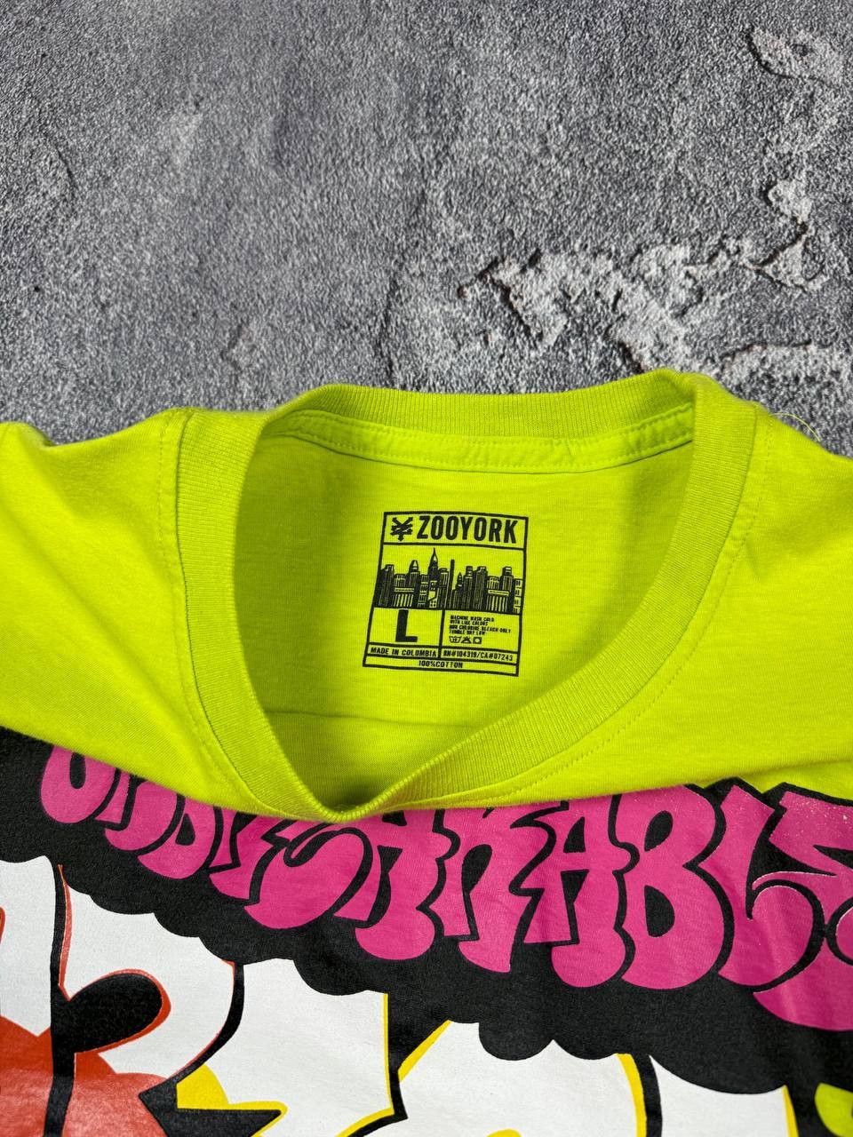 Zoo York Y2K Zoo York Graffiti Green 2000s T-shirt Streetwear Size US L / EU 52-54 / 3 - 5 Thumbnail