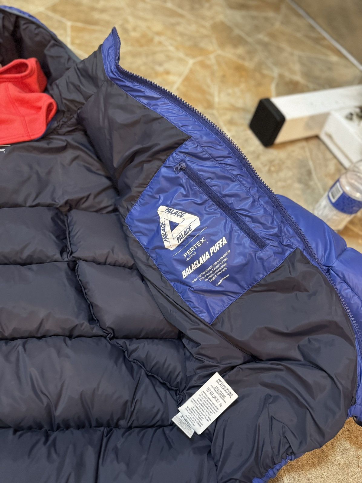 Palace PERTEX OPAQUE BALACLAVA PUFFER JACKET Size US L / EU 52-54 / 3 - 6 Thumbnail