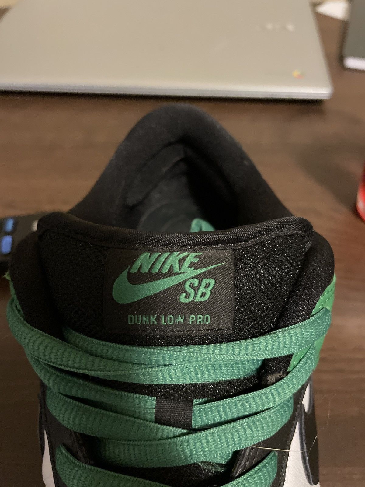 Nike Nike SB Dunk low pro classic green/black-white Size US 11 / EU 44 - 11 Thumbnail