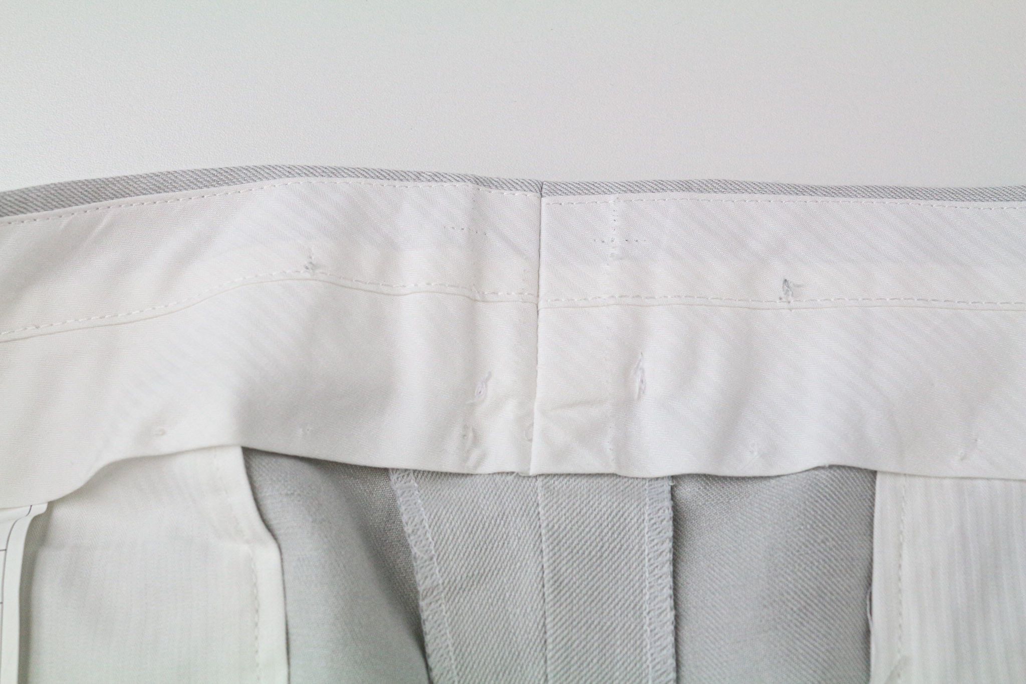 Suitsupply HAVANA PATCH UK38R Grey Linen Cotton Suit 75298 Size 38R - 15 Thumbnail